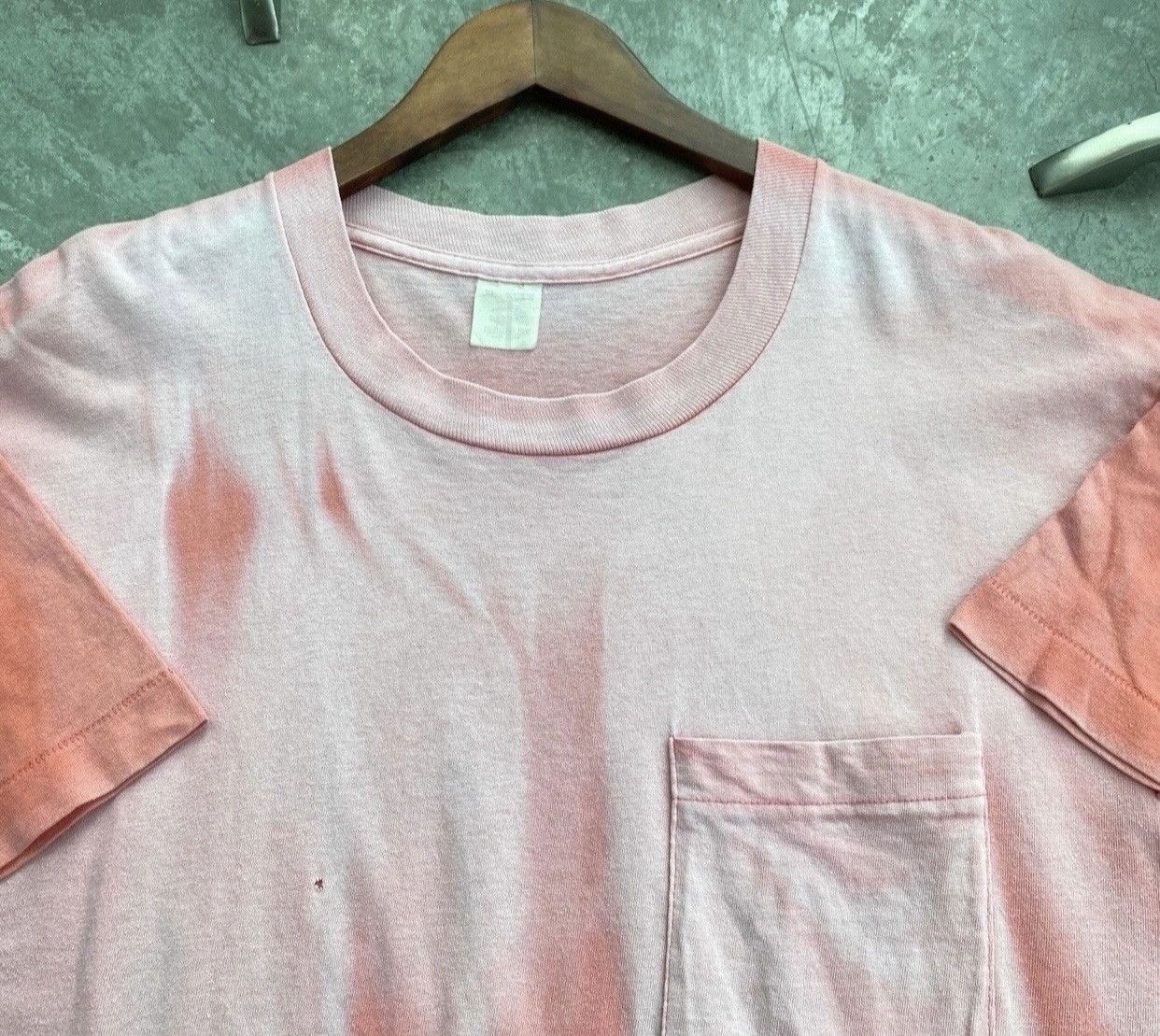 Vintage Vintage Late 80s Sun Faded pocket Tee Size US XL / EU 56 / 4 - 5 Thumbnail