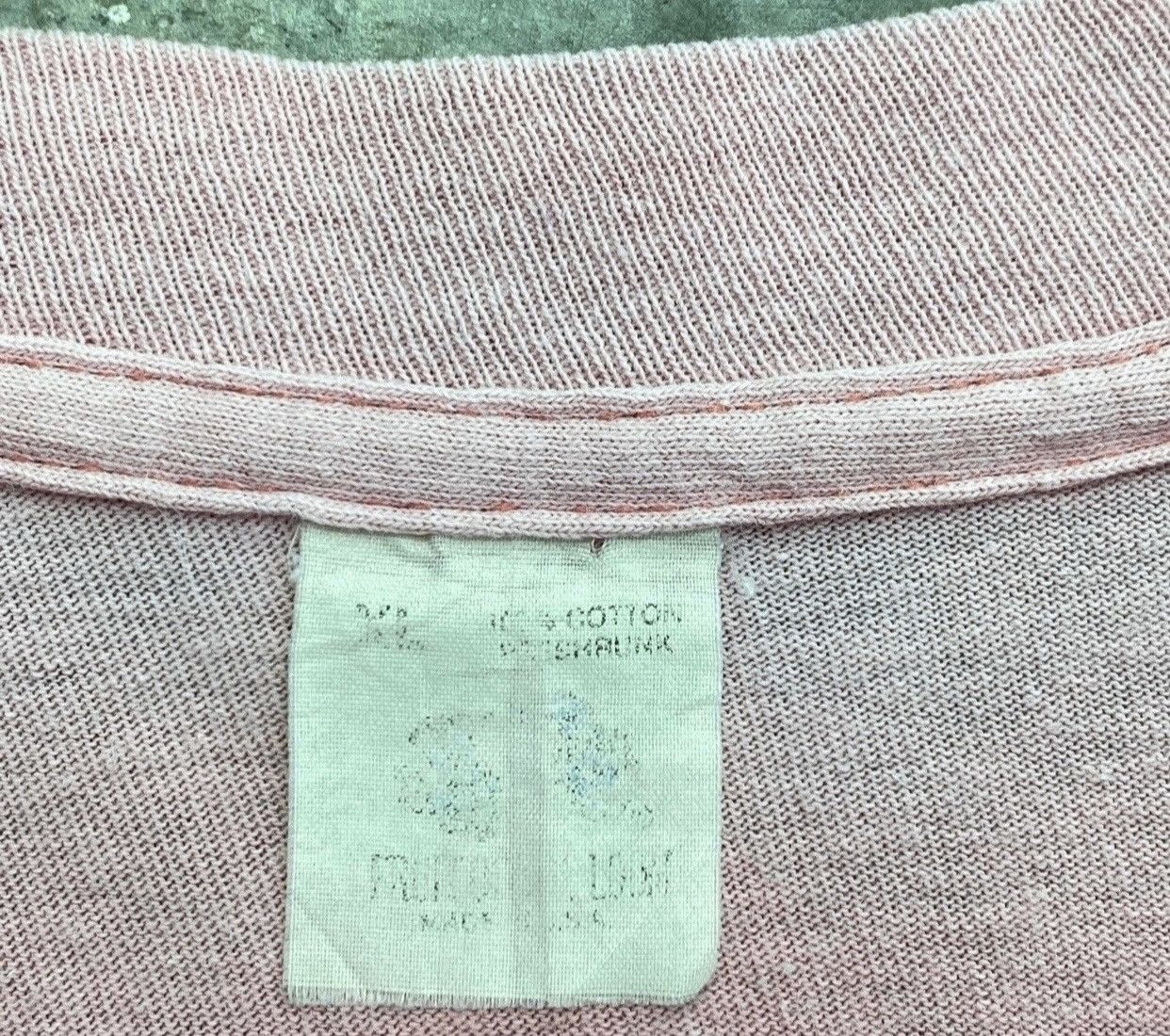 Vintage Vintage Late 80s Sun Faded pocket Tee Size US XL / EU 56 / 4 - 4 Thumbnail