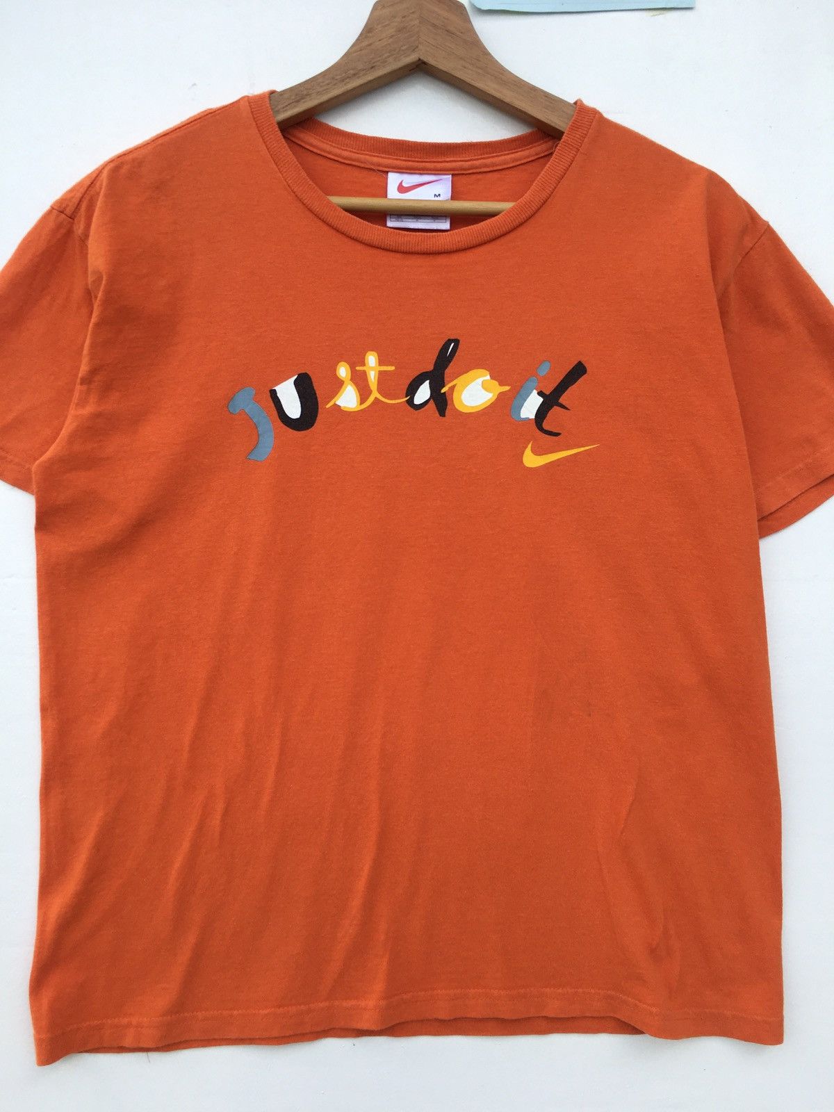 Nike Rare Nike Just Do It Spellout Tshirt Size US M / EU 48-50 / 2 - 5 Thumbnail