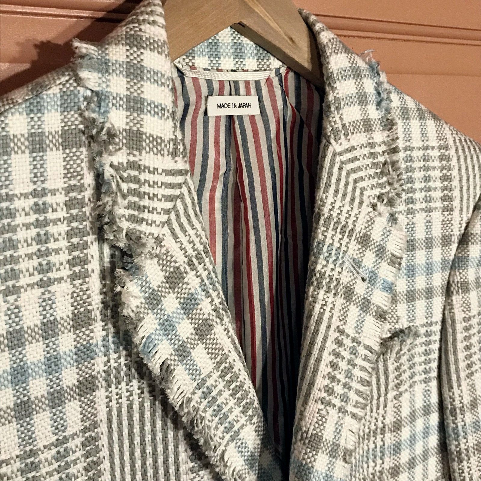 Thom Browne RARE Thom Browne Multicolor Tweed Blazer Size 36S - 2 Thumbnail