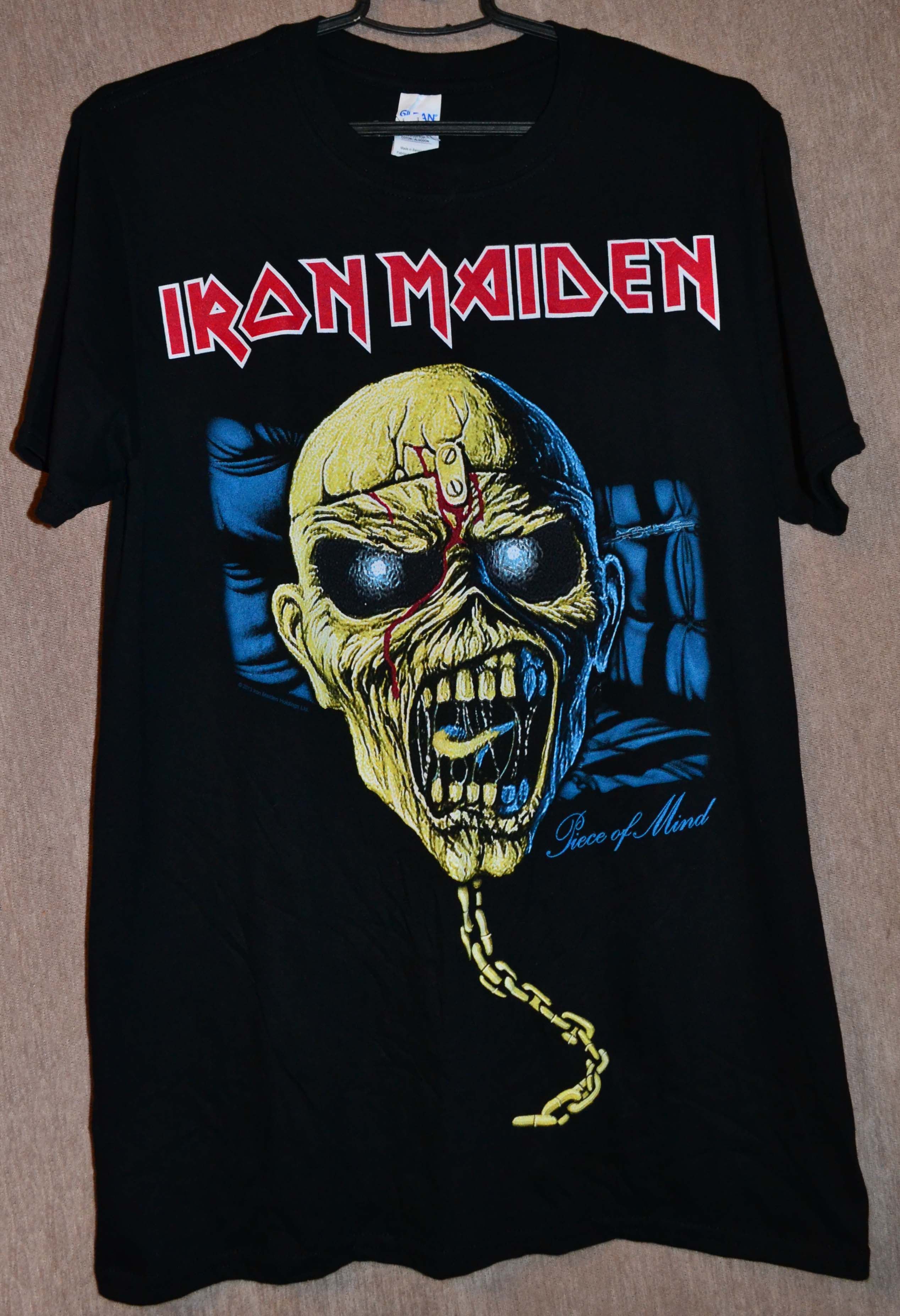 Band Tees Iron Maiden Pice of Mind Band Tee Size M Size US M / EU 48-50 / 2 - 1 Thumbnail