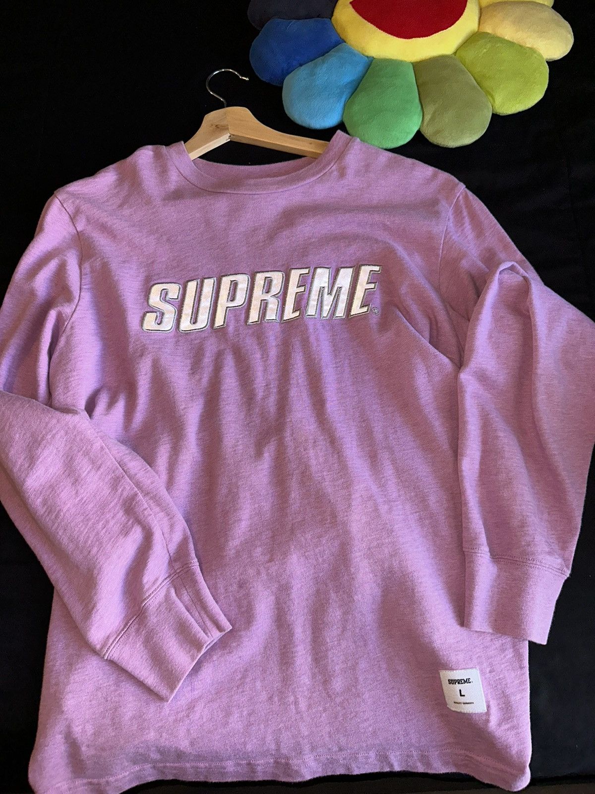 Supreme Reflective Long Sleeve | Grailed