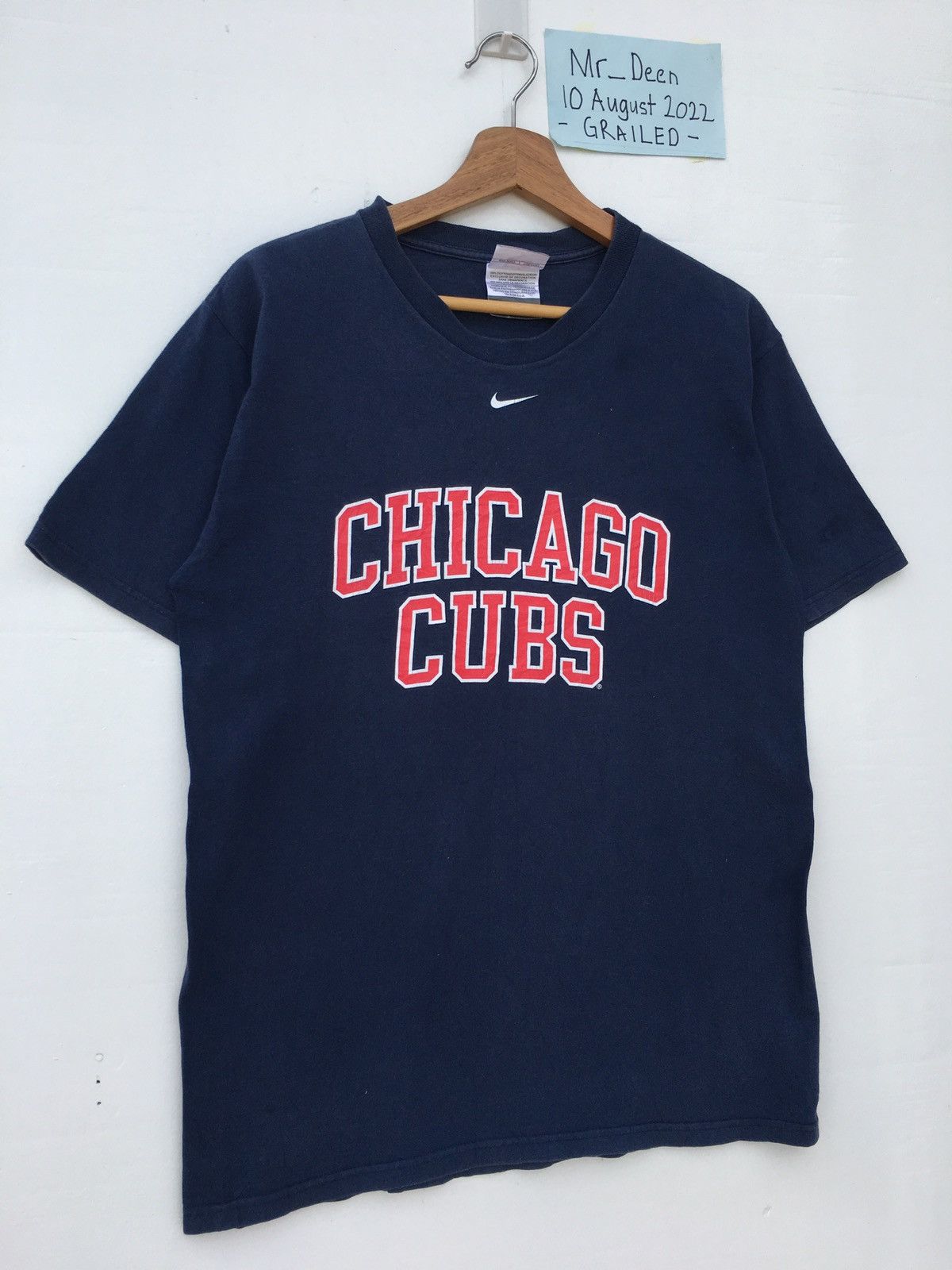 Nike Rare Vintage Nike Chicago Clubs Center swoosh Tshirt Size US M / EU 48-50 / 2 - 3 Thumbnail