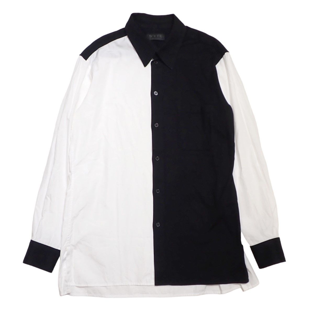 トップス S'YTE 100/2 Broad Regular Collar Shirt Yohji Yamamoto Yohji Yamamoto S'yte - 100/2 Broad Regular