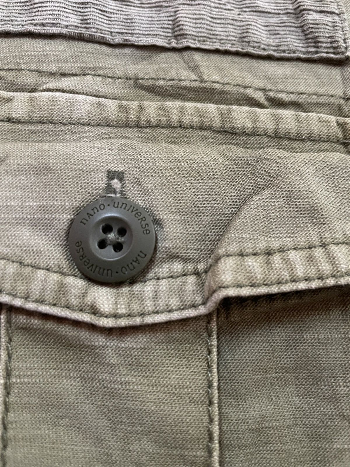 NANO universe Nano Universe Hbt Military button down inspired by WW2 sz S Size US S / EU 44-46 / 1 - 7 Thumbnail