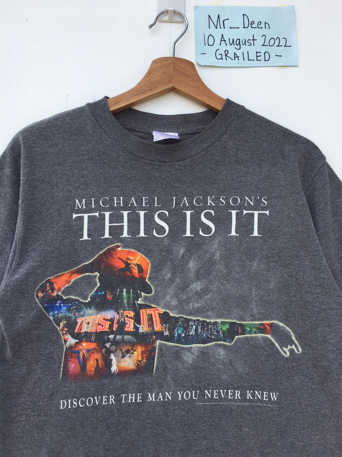 Rare Vintage 2009 Michael Jackson This Is It Tshirt