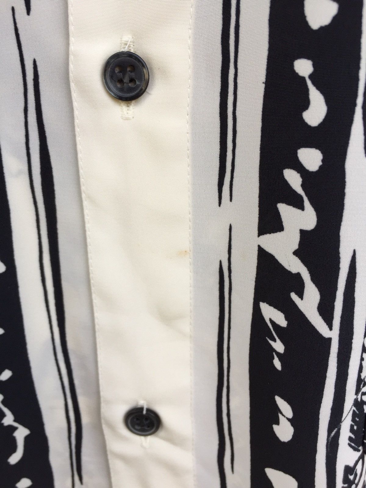 Carven × Vintage Carven Full Print Button Shirts Size US L / EU 52-54 / 3 - 6 Thumbnail