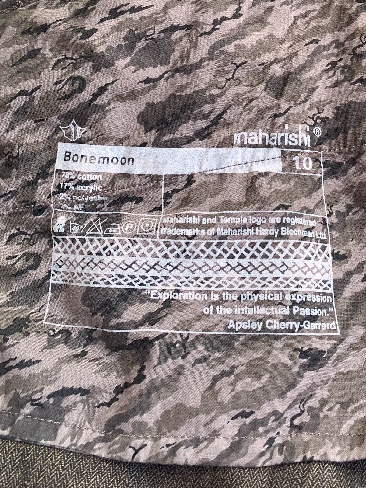Japanese Brand Maharishi Rare Vintage Womens Jacket Size 10 S Size M / US 6-8 / IT 42-44 - 9 Thumbnail