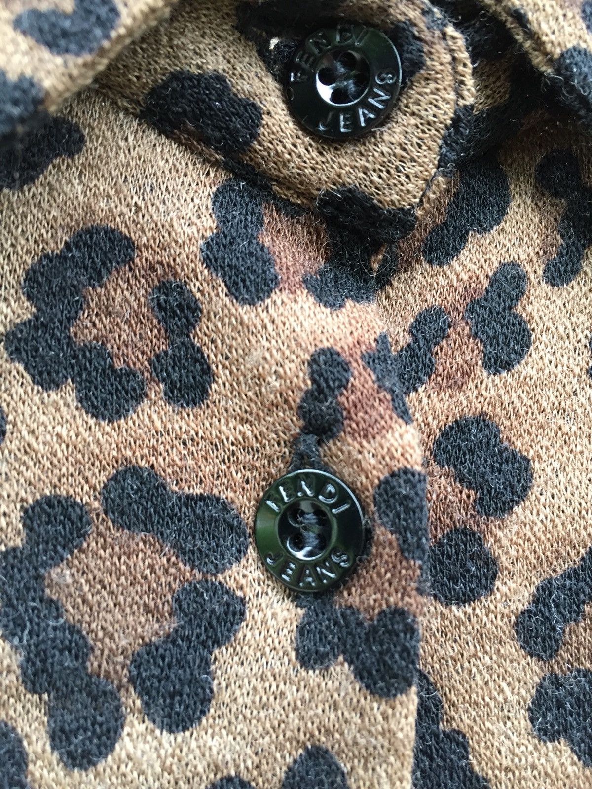Fendi Fendi Made In Italy Stretch Wool Button Shirts Size US XXS / EU 40 - 5 Thumbnail