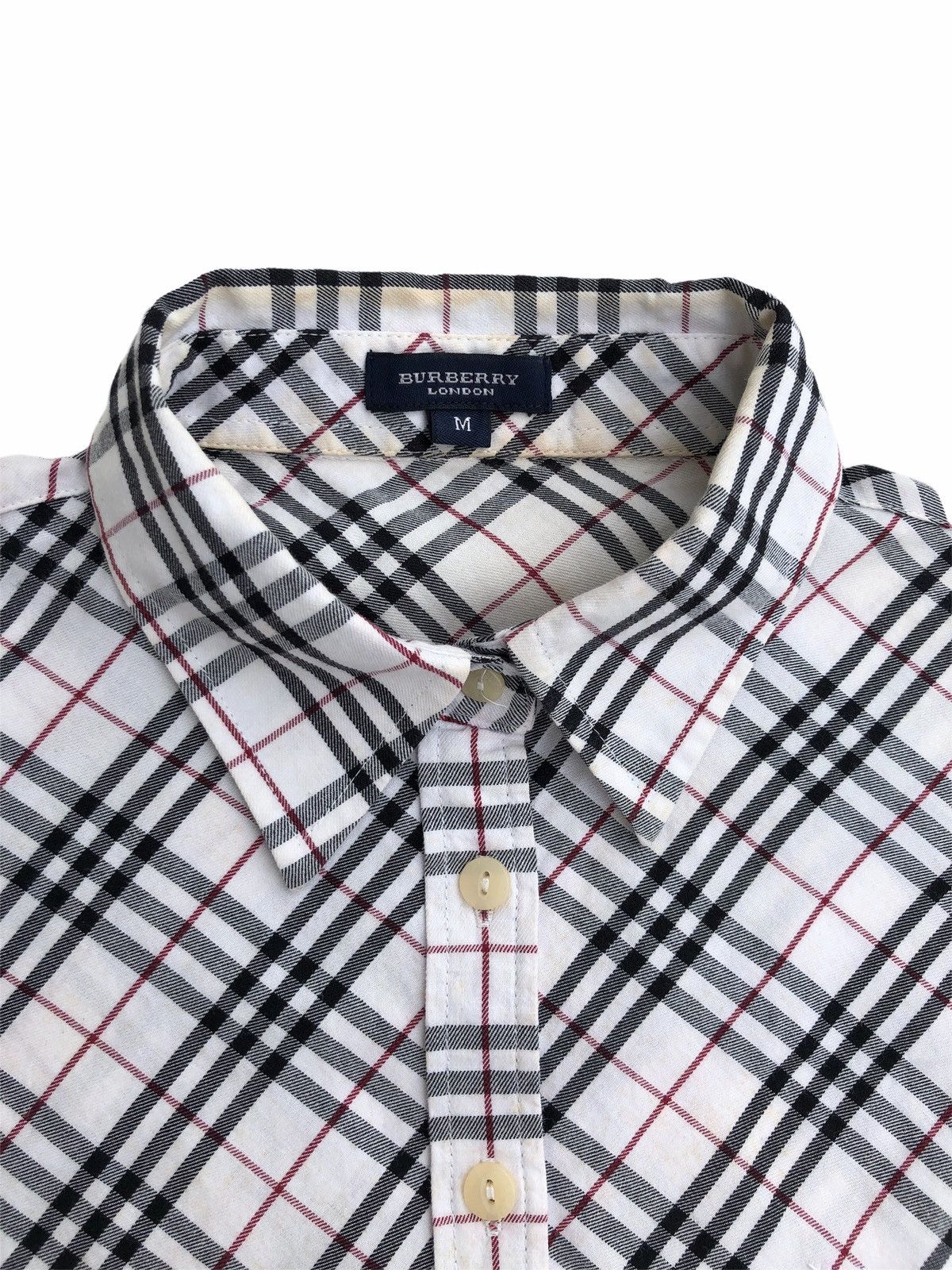 Burberry Vintage Burberry London Nova Check Plaid Button Shirts Size US M / EU 48-50 / 2 - 10 Thumbnail