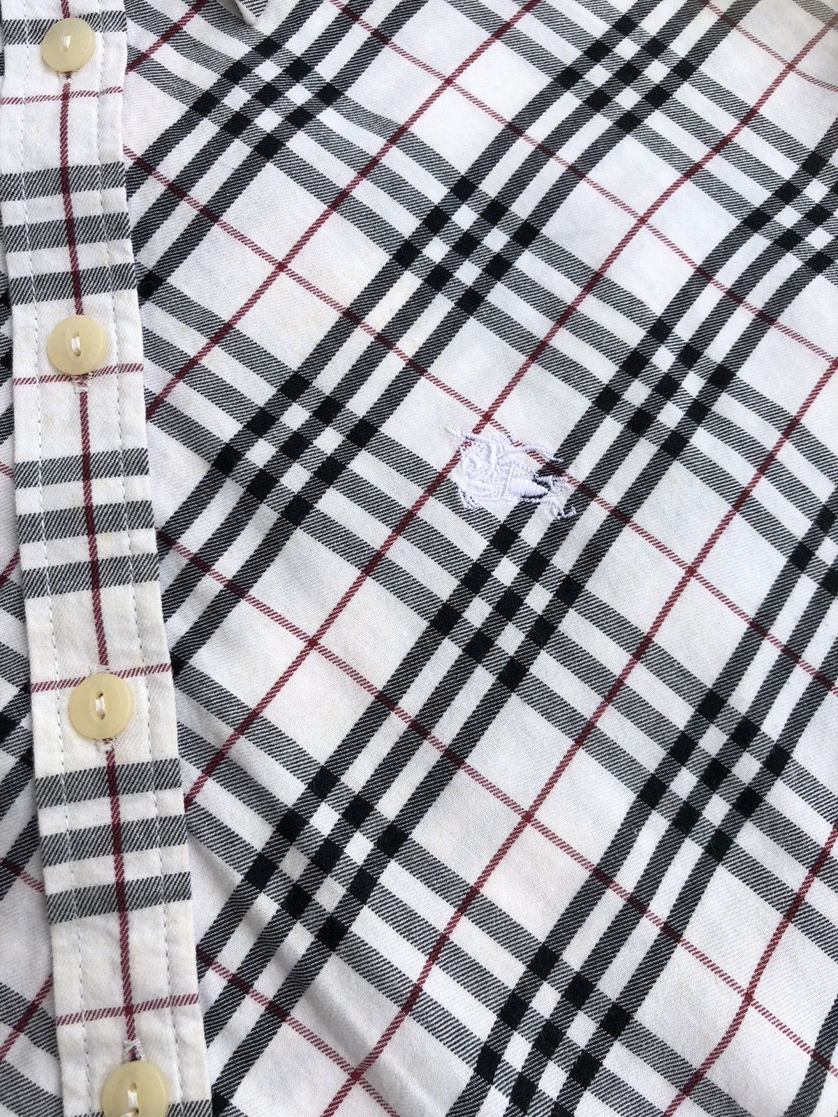Burberry Vintage Burberry London Nova Check Plaid Button Shirts Size US M / EU 48-50 / 2 - 4 Thumbnail