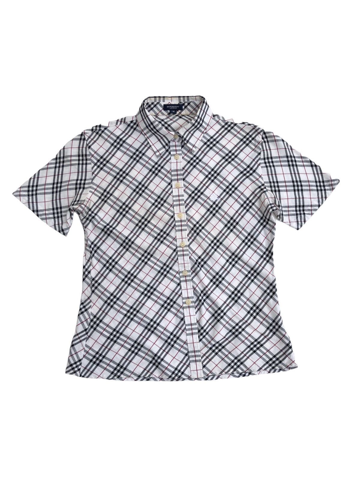 Burberry Vintage Burberry London Nova Check Plaid Button Shirts Size US M / EU 48-50 / 2 - 1 Thumbnail