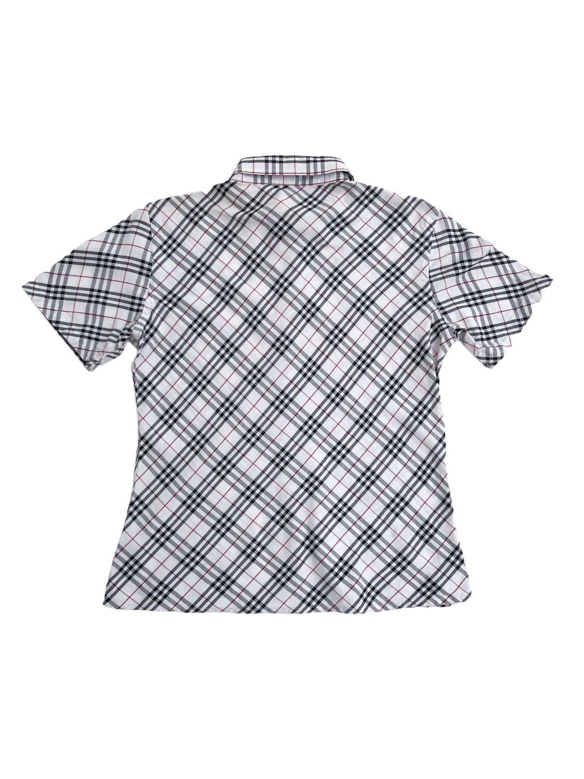Burberry Vintage Burberry London Nova Check Plaid Button Shirts Size US M / EU 48-50 / 2 - 2 Thumbnail