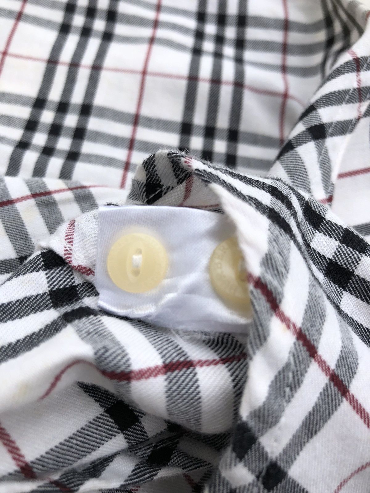 Burberry Vintage Burberry London Nova Check Plaid Button Shirts Size US M / EU 48-50 / 2 - 7 Thumbnail