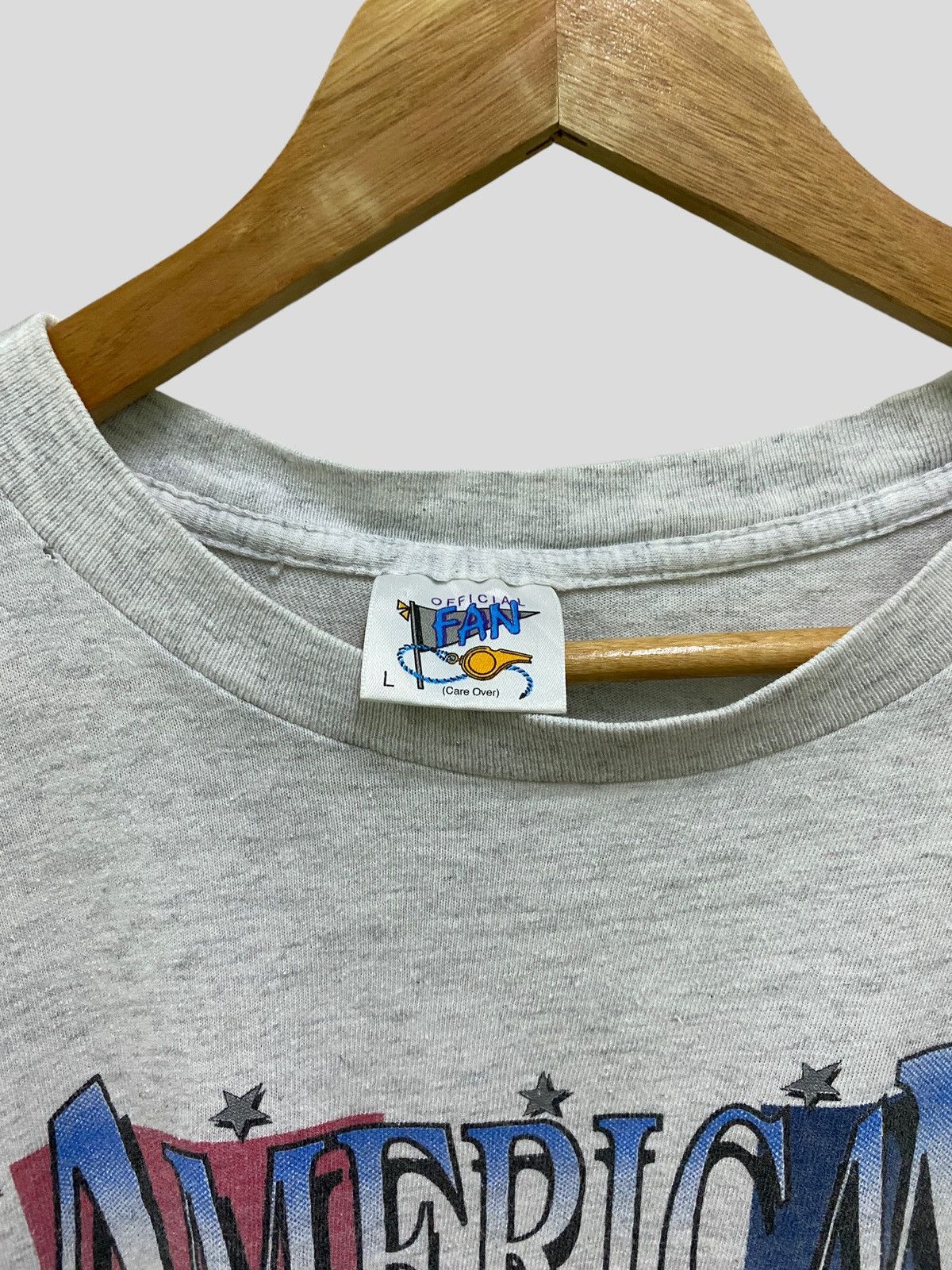 NBA VINTAGE 90s AMERICAN BASKETBALL SINGLE STITCH TSHIRT Size US L / EU 52-54 / 3 - 5 Thumbnail