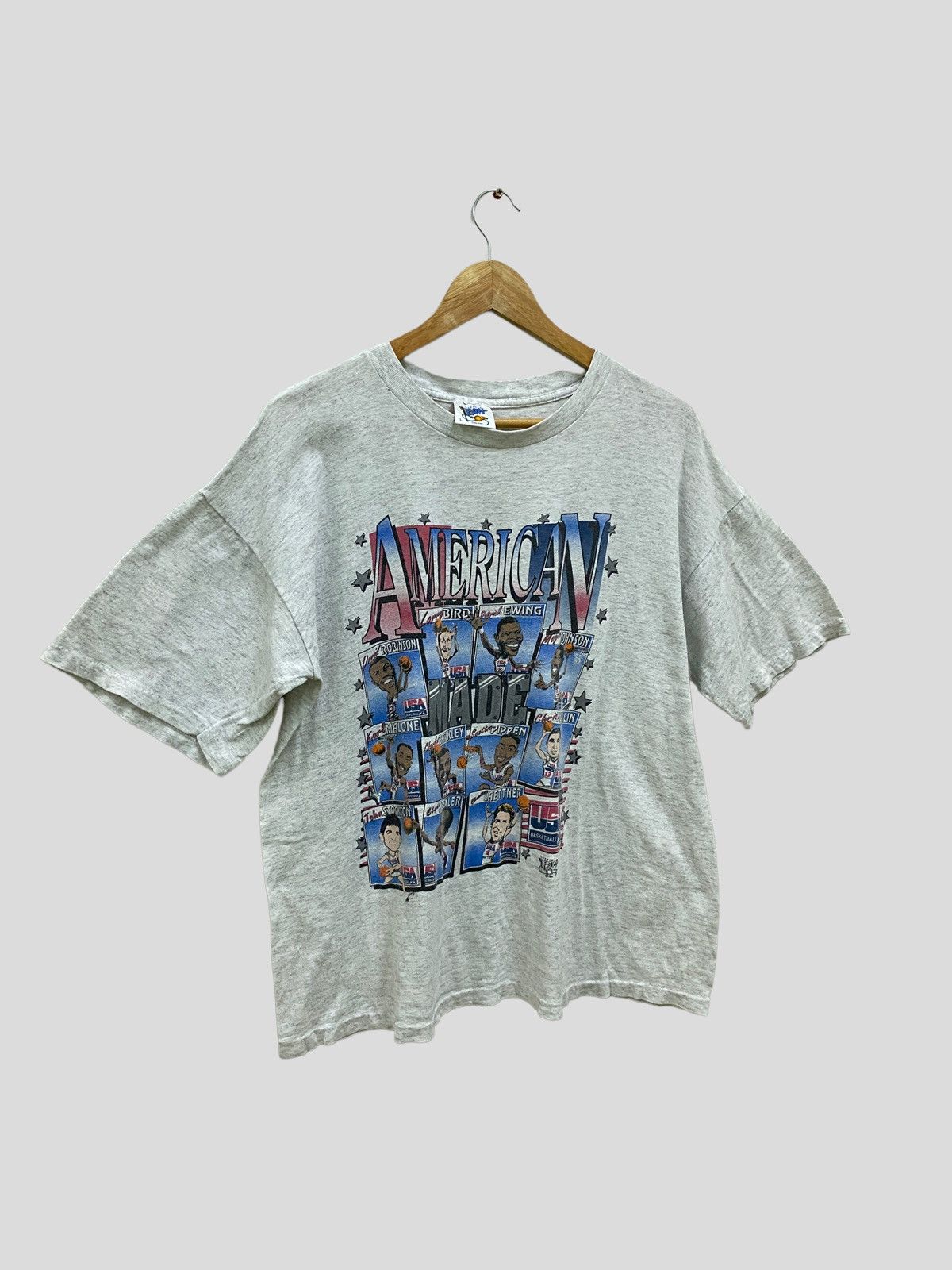 NBA VINTAGE 90s AMERICAN BASKETBALL SINGLE STITCH TSHIRT Size US L / EU 52-54 / 3 - 3 Thumbnail