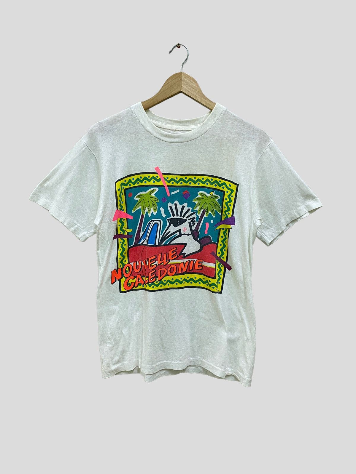 Vintage Vintage Nouvelle Caledonie Single Stitch TSHIRT Size US M / EU 48-50 / 2 - 1 Thumbnail