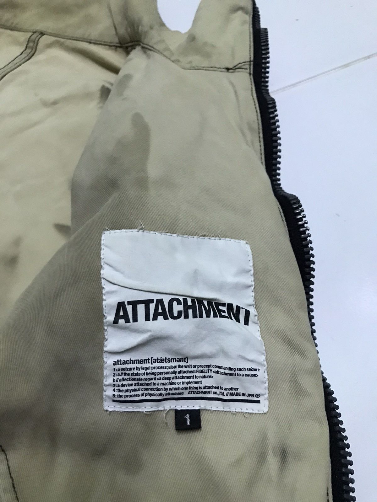 Attachment Attachment military style jacket Size US S / EU 44-46 / 1 - 4 Thumbnail