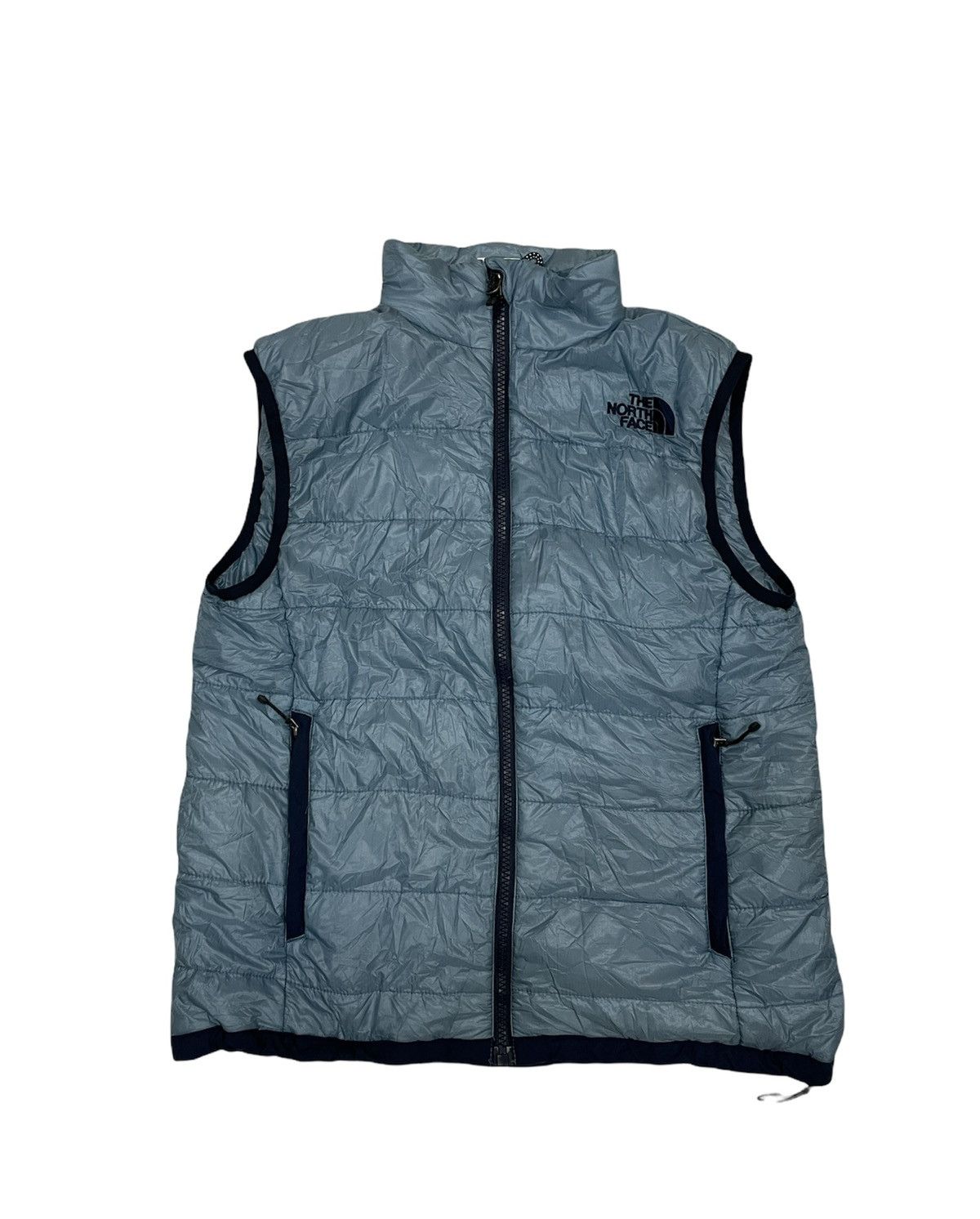 The North Face The North Face Fleece puffer Vest Jacket Big Logo outdoor Size US S / EU 44-46 / 1 - 2 Thumbnail