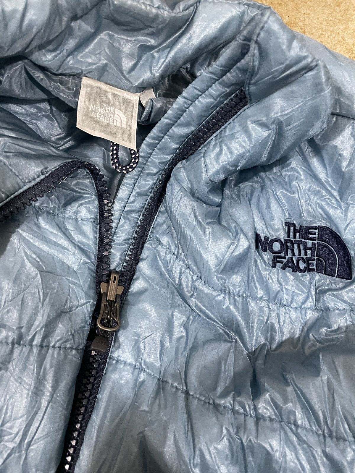 The North Face The North Face Fleece puffer Vest Jacket Big Logo outdoor Size US S / EU 44-46 / 1 - 4 Thumbnail
