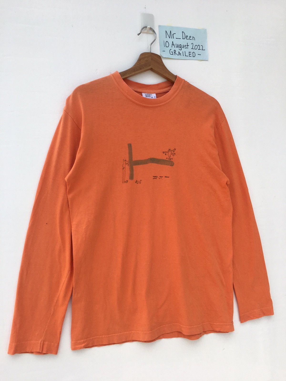 Keith Haring Rare Vintage 90s Keith Haring Longsleeve Shirt Size US M / EU 48-50 / 2 - 3 Thumbnail
