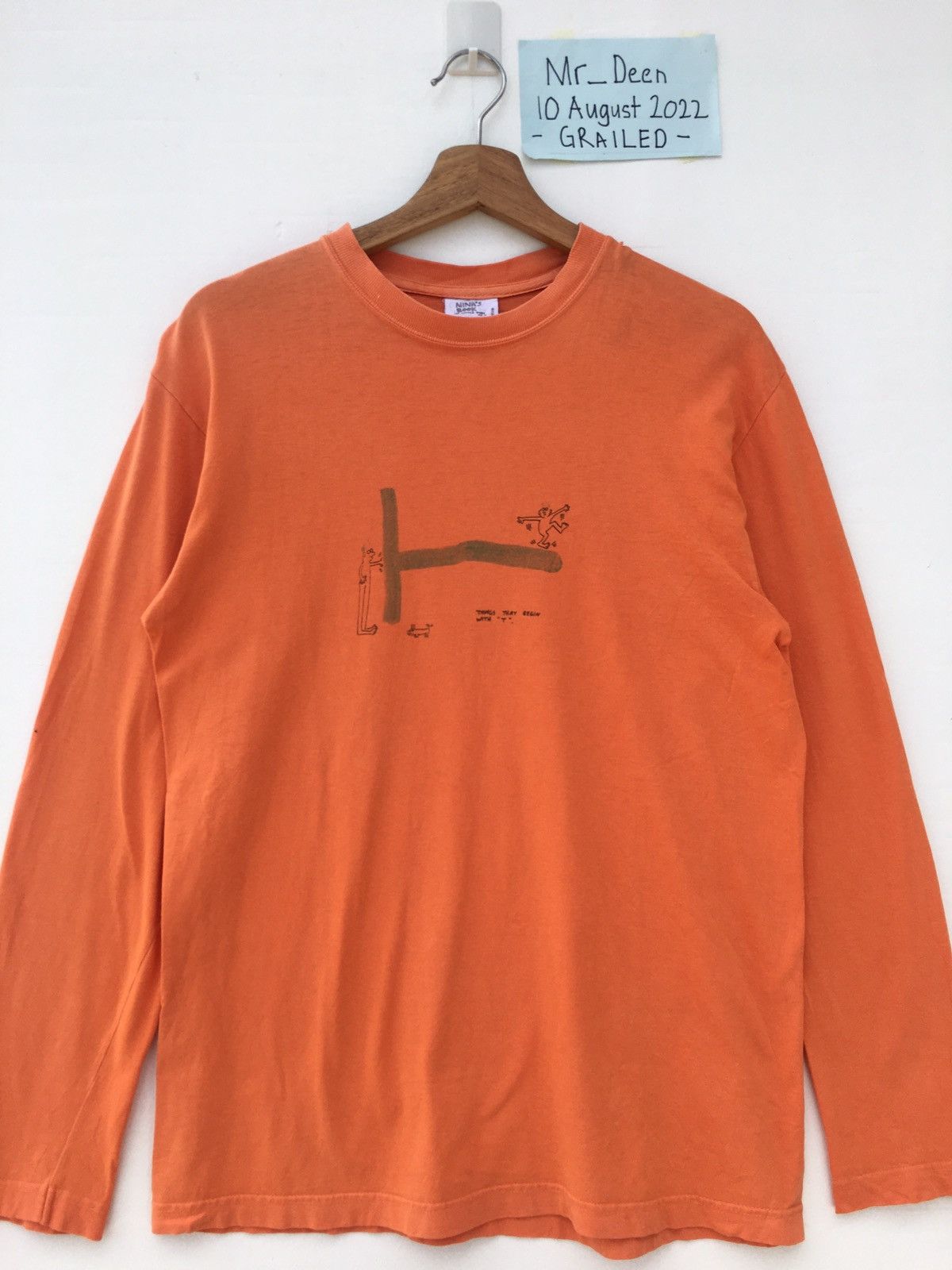 Keith Haring Rare Vintage 90s Keith Haring Longsleeve Shirt Size US M / EU 48-50 / 2 - 5 Thumbnail