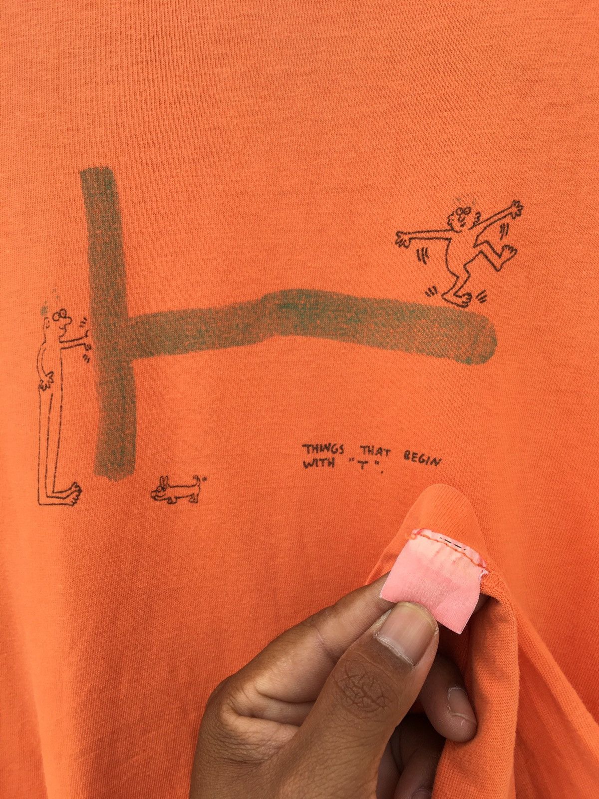 Keith Haring Rare Vintage 90s Keith Haring Longsleeve Shirt Size US M / EU 48-50 / 2 - 10 Thumbnail