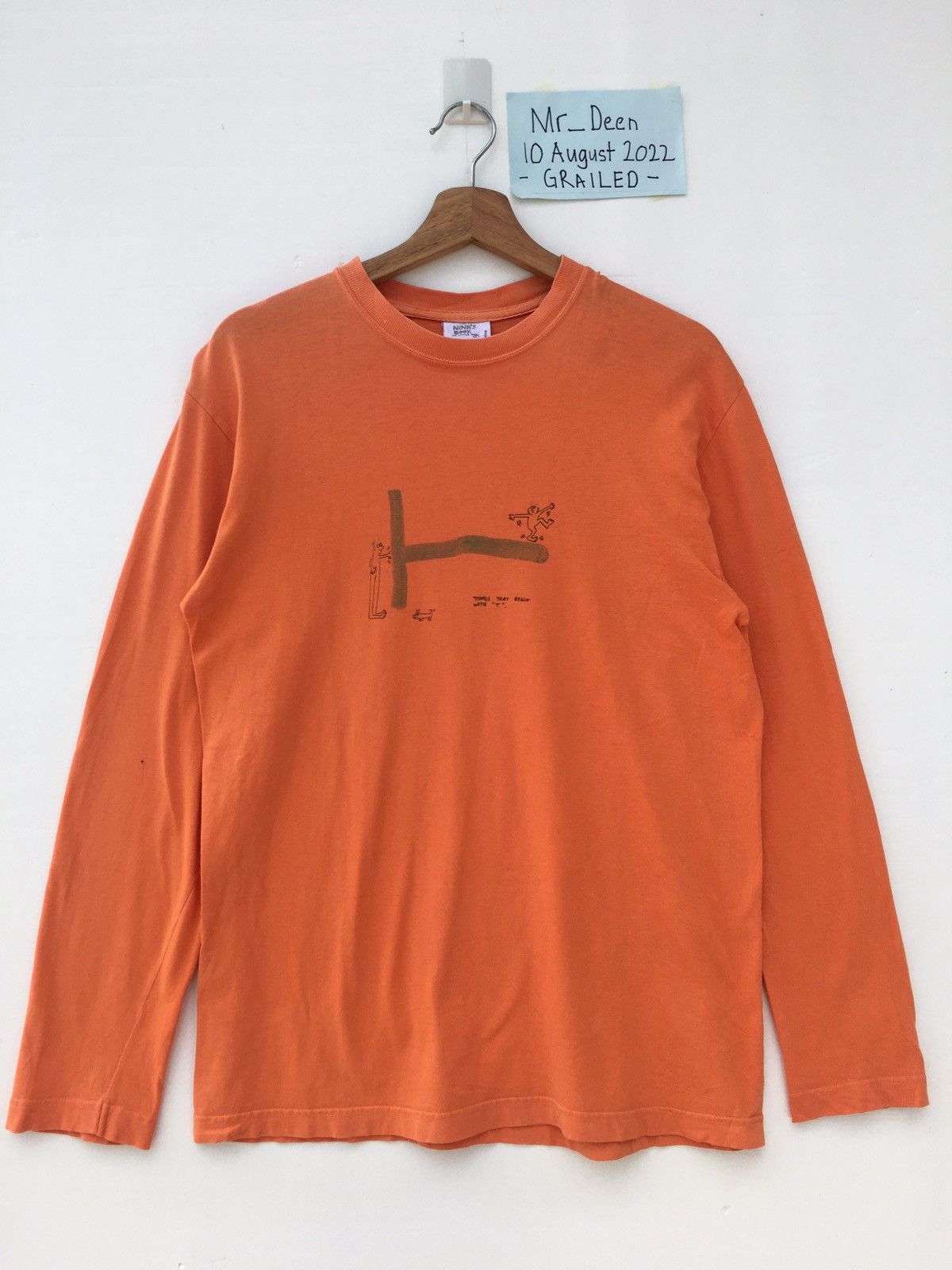 Keith Haring Rare Vintage 90s Keith Haring Longsleeve Shirt Size US M / EU 48-50 / 2 - 2 Thumbnail