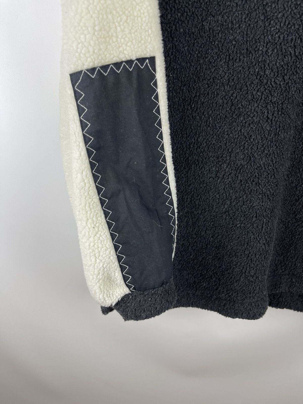 Japanese Brand Deep Pile blue ocean made in Italy 1/4 zipped jacket workout Size US M / EU 48-50 / 2 - 4 Thumbnail