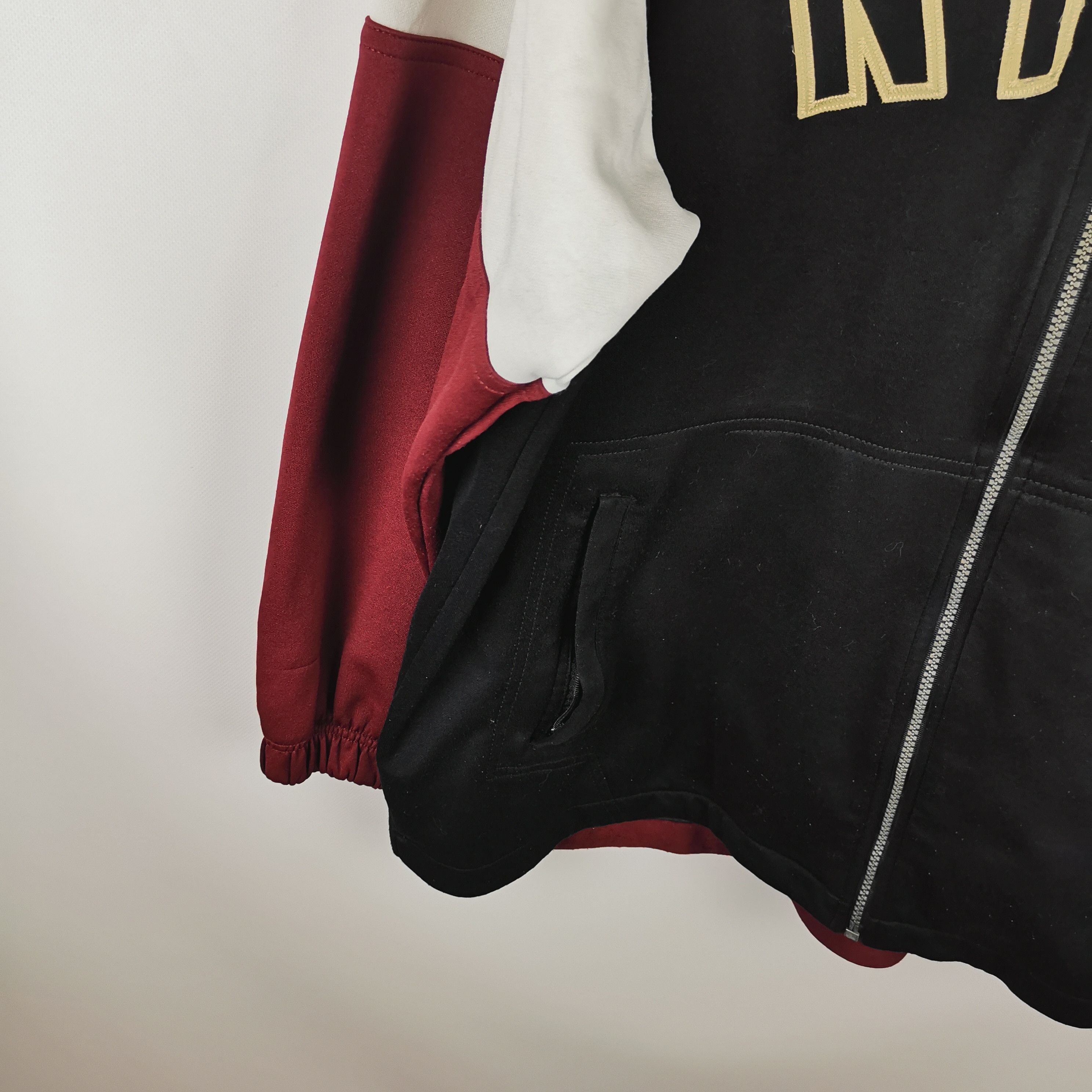 Nike Nike vintage 90s big logo swoosh track top jacket Size US XL / EU 56 / 4 - 4 Thumbnail