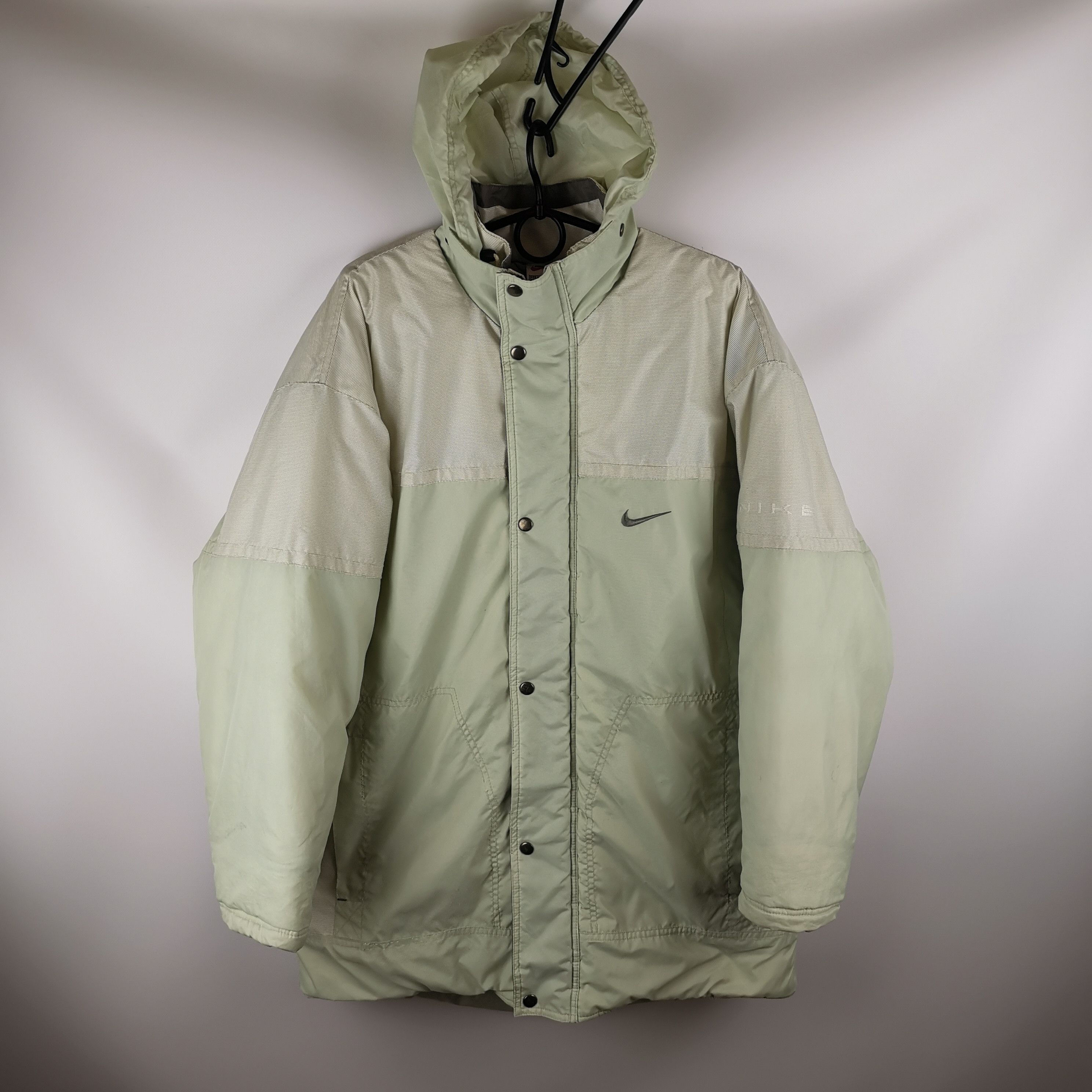 Nike Nike vintage triple logo swoosh center logo puffer jacket Size US M / EU 48-50 / 2 - 1 Thumbnail