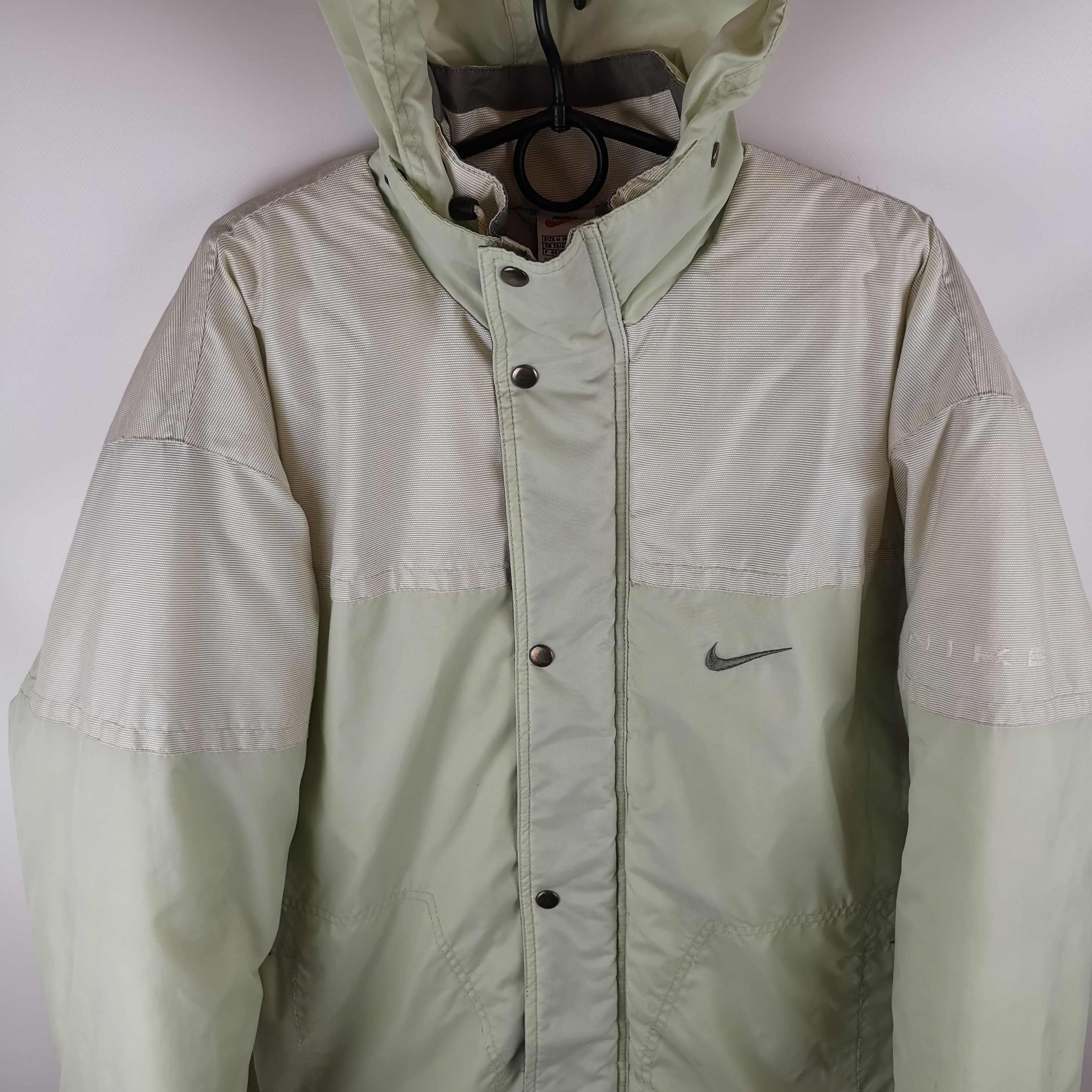 Nike Nike vintage triple logo swoosh center logo puffer jacket Size US M / EU 48-50 / 2 - 6 Thumbnail