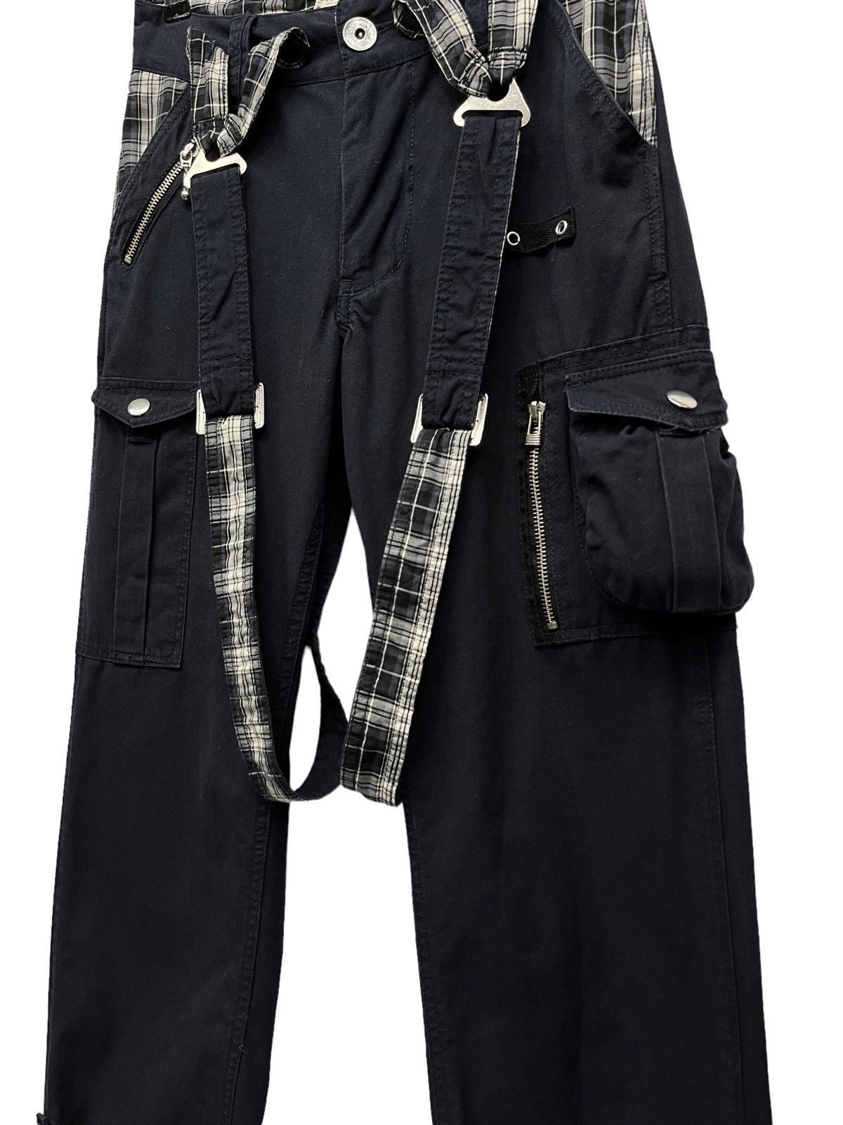 Japanese Brand 🔥90’s GARAGE Punk Bondage Suspender Overall Cargo Size US 28 / EU 44 - 5 Thumbnail