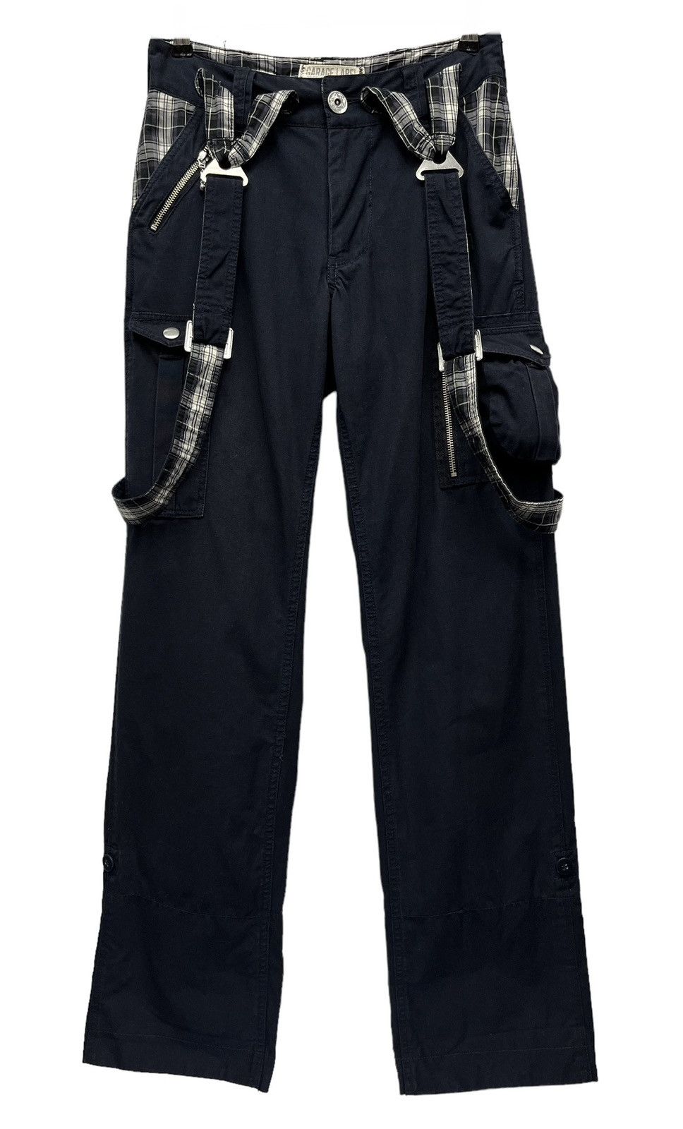 Japanese Brand 🔥90’s GARAGE Punk Bondage Suspender Overall Cargo Size US 28 / EU 44 - 7 Thumbnail