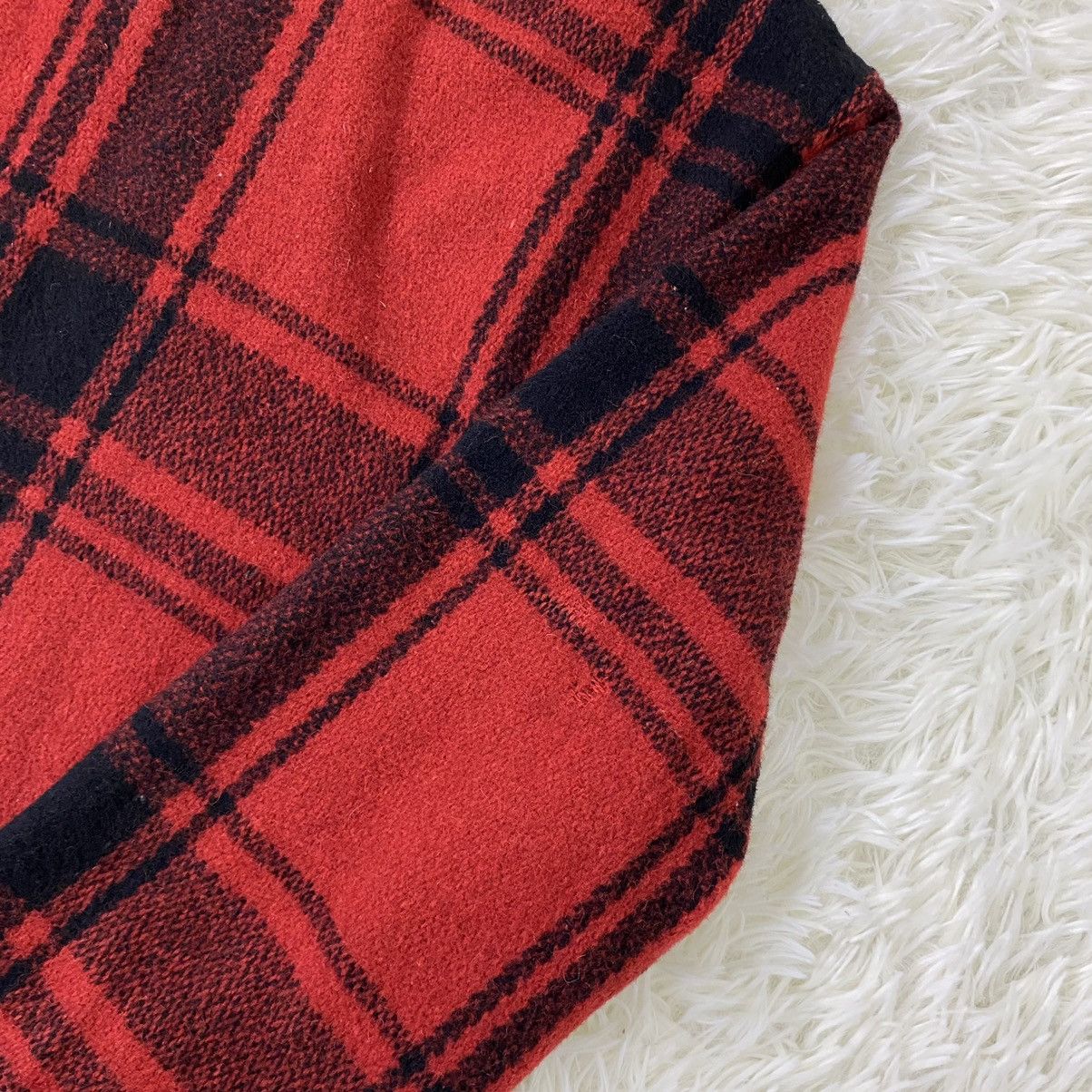 Vintage ONE O ONE WORKWEAR WOOL TARTAN DESIGN ZIPPER JACKET Size US M / EU 48-50 / 2 - 8 Thumbnail