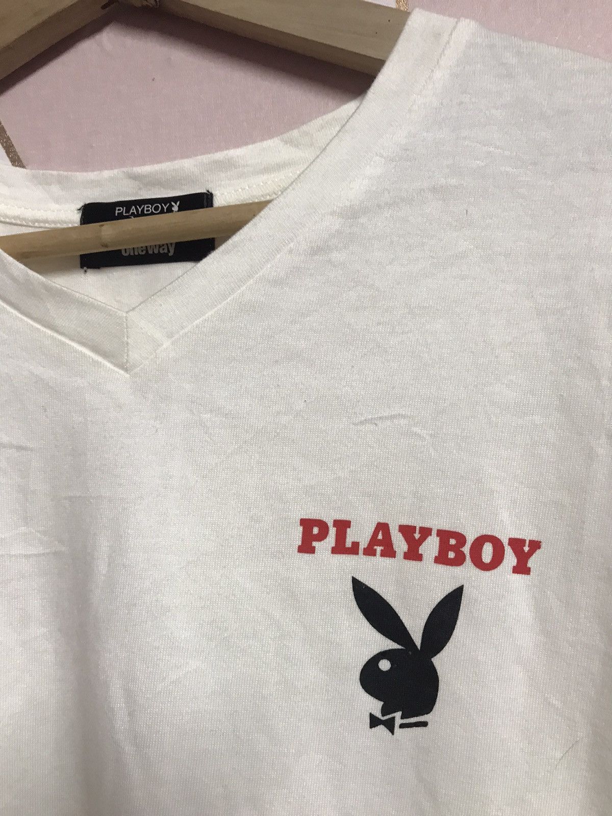 Playboy Playboy Bunny X Oneway Tshirt Short Sleeve Pullover Size M / US 6-8 / IT 42-44 - 3 Thumbnail