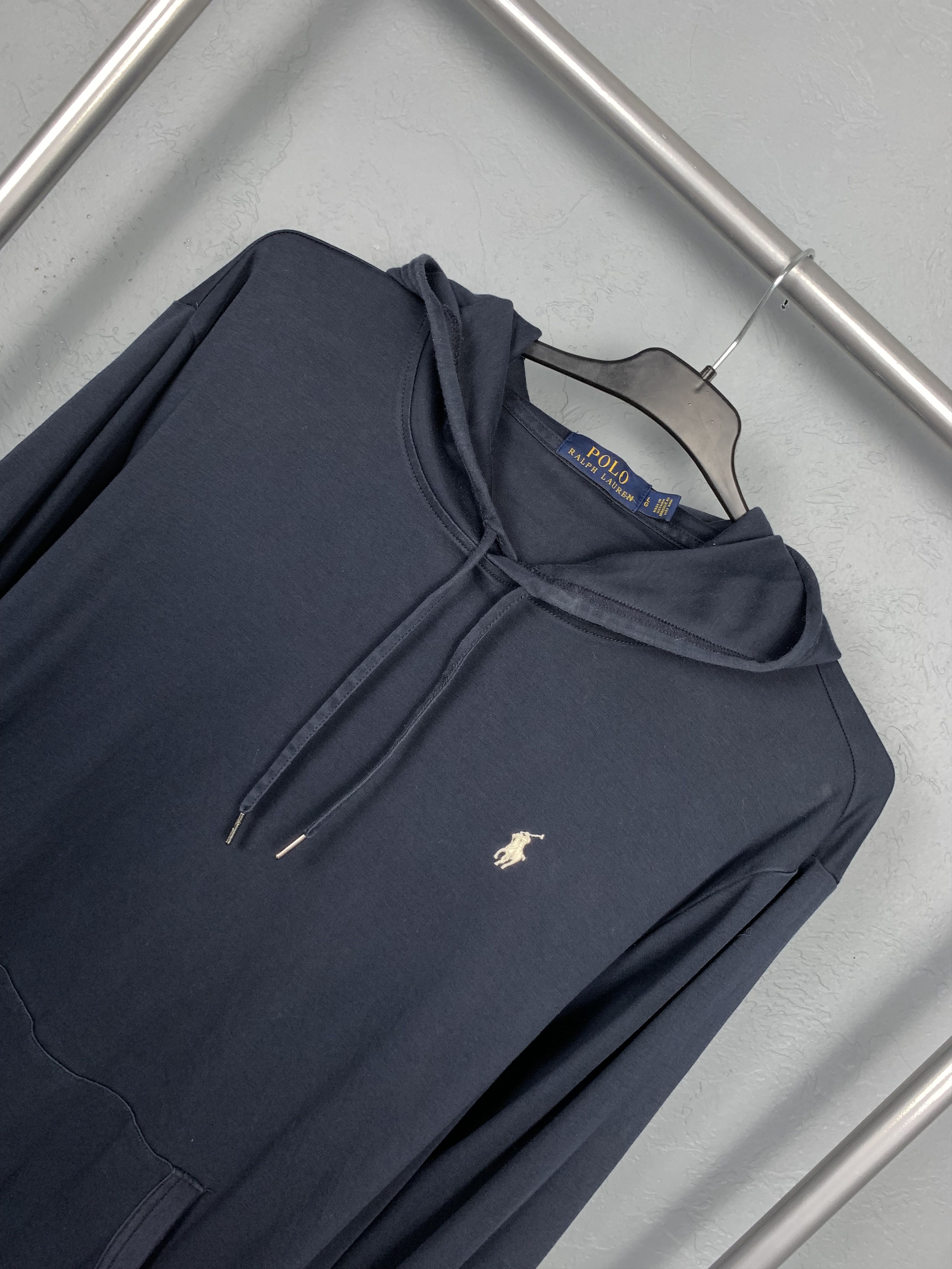 Polo Ralph Lauren Polo Ralph Lauren Vintage Mens Thin Hoodie Size US L / EU 52-54 / 3 - 2 Thumbnail