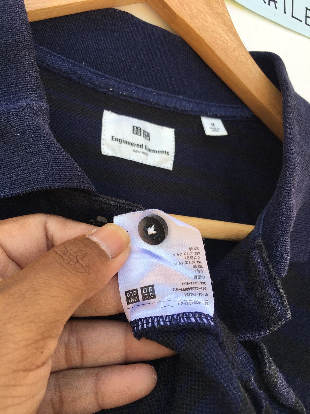 Engineered Garments Rare Engineered Garment x Uniqlo Polo Shirt Size US M / EU 48-50 / 2 - 12 Thumbnail