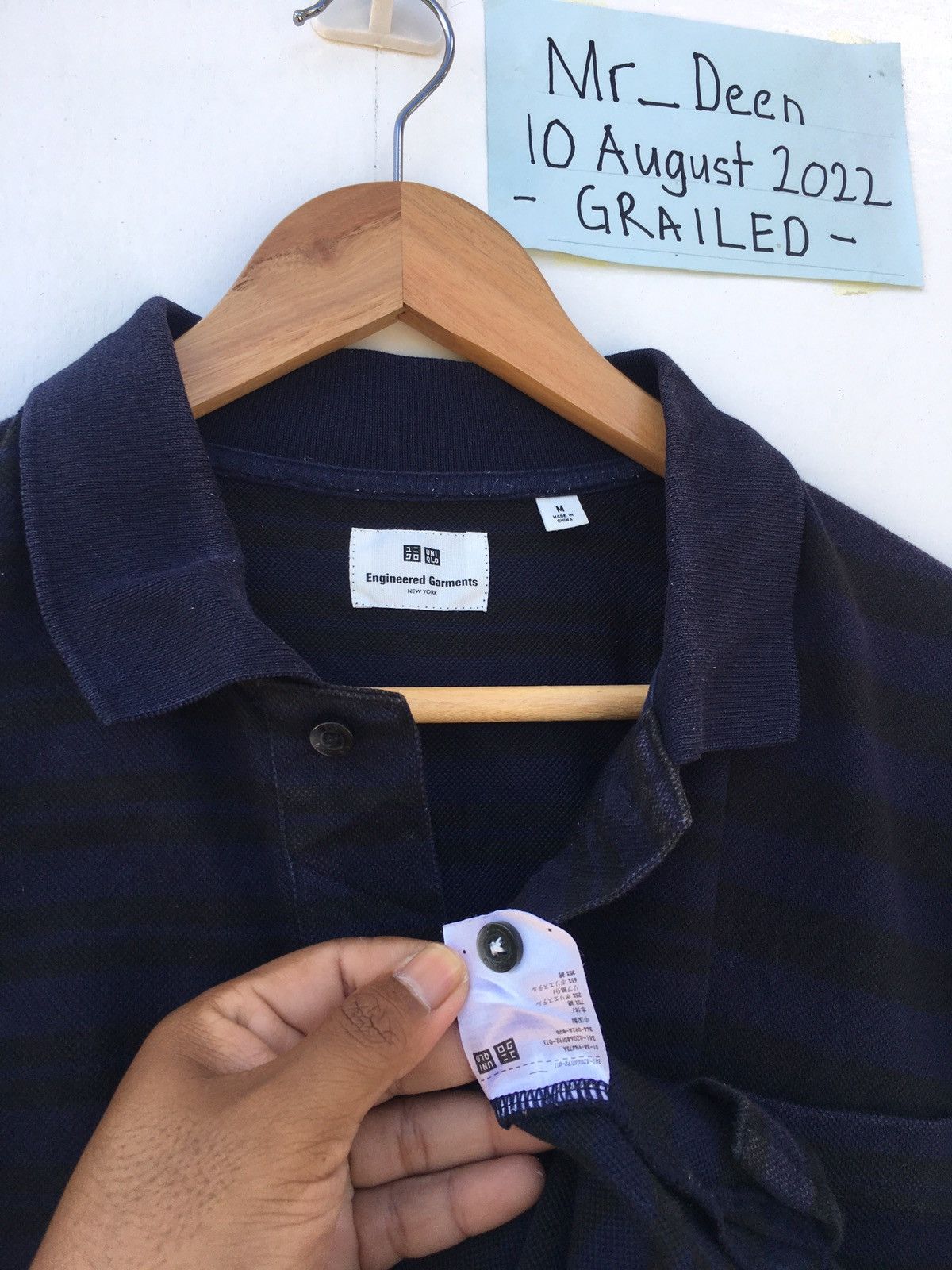 Engineered Garments Rare Engineered Garment x Uniqlo Polo Shirt Size US M / EU 48-50 / 2 - 11 Thumbnail