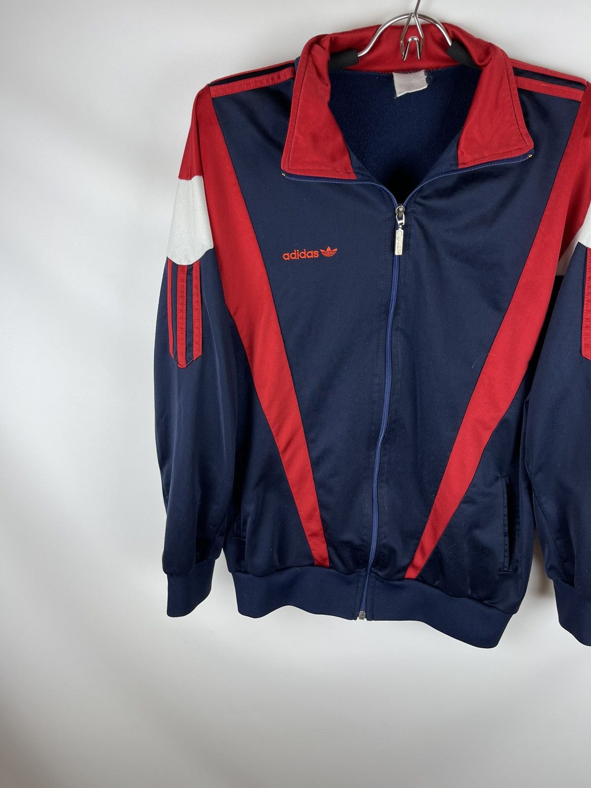 Adidas Adidas vintage 80s made in England track top jacket Size US S / EU 44-46 / 1 - 4 Thumbnail