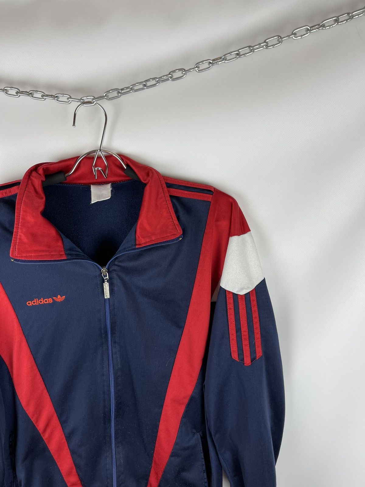 Adidas Adidas vintage 80s made in England track top jacket Size US S / EU 44-46 / 1 - 3 Thumbnail
