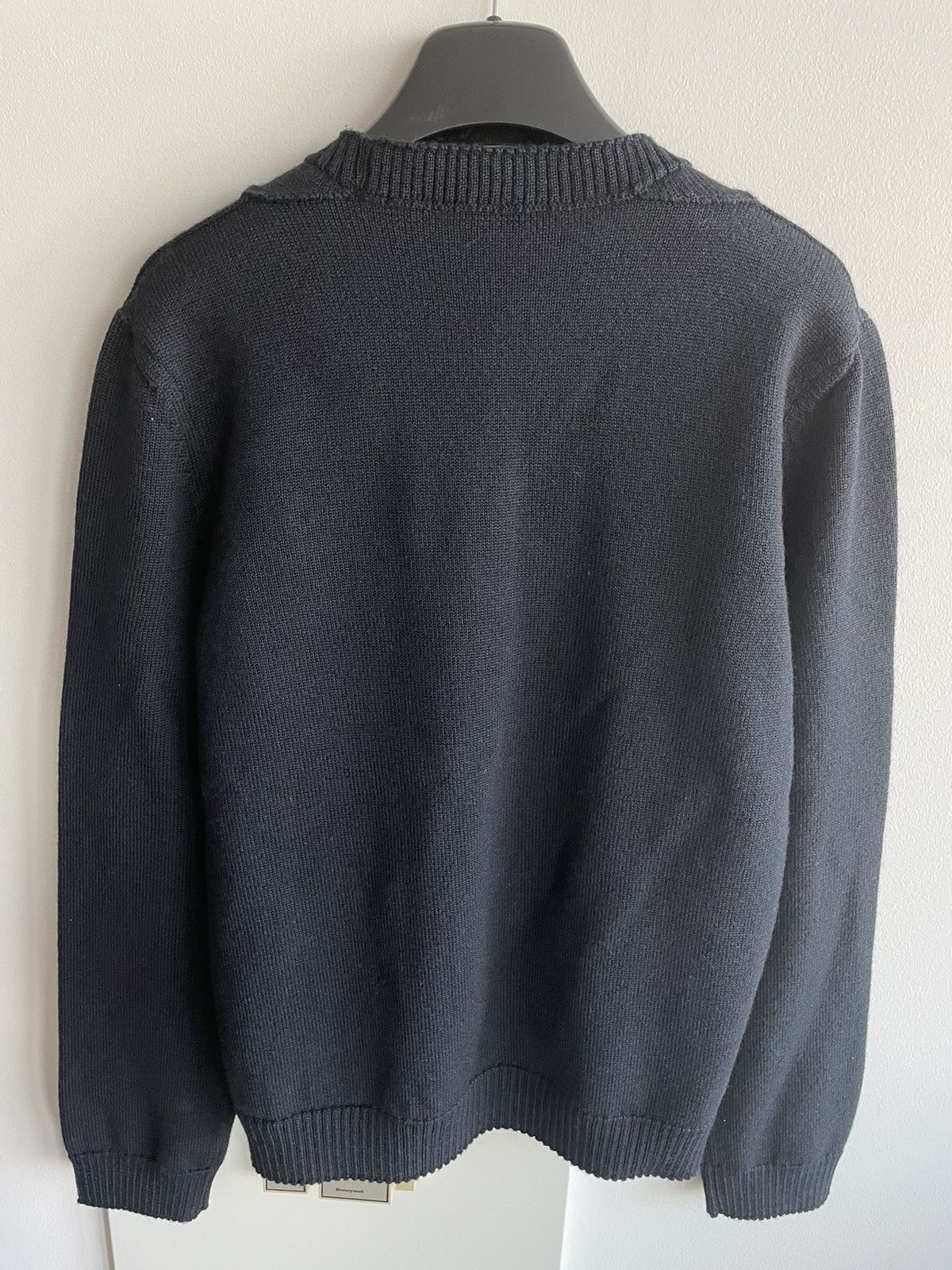 Saint Laurent Paris × Yves Saint Laurent Limited Brand New Runway Virgin Wool University Sweater Size US XL / EU 56 / 4 - 5 Thumbnail