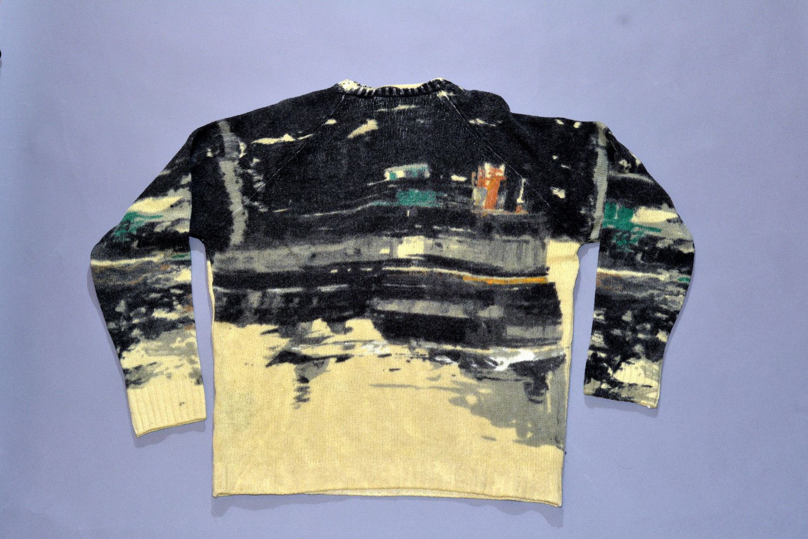 Prada Village Print Sweater Size US M / EU 48-50 / 2 - 5 Thumbnail