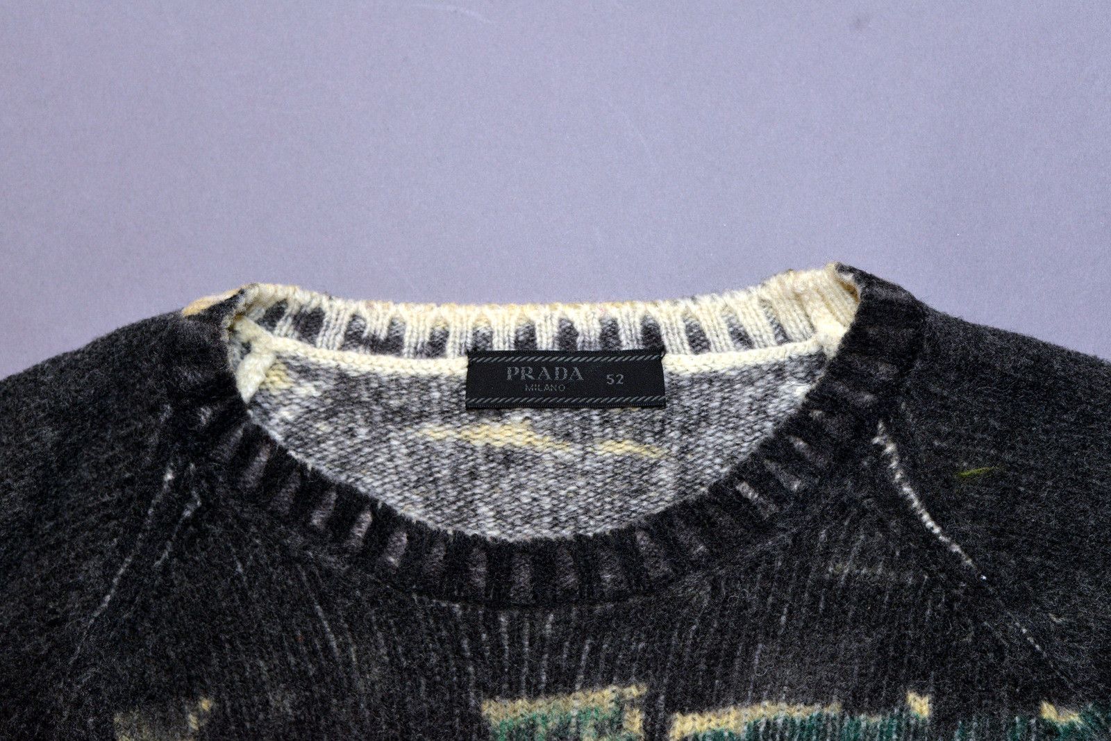 Prada Village Print Sweater Size US M / EU 48-50 / 2 - 4 Thumbnail