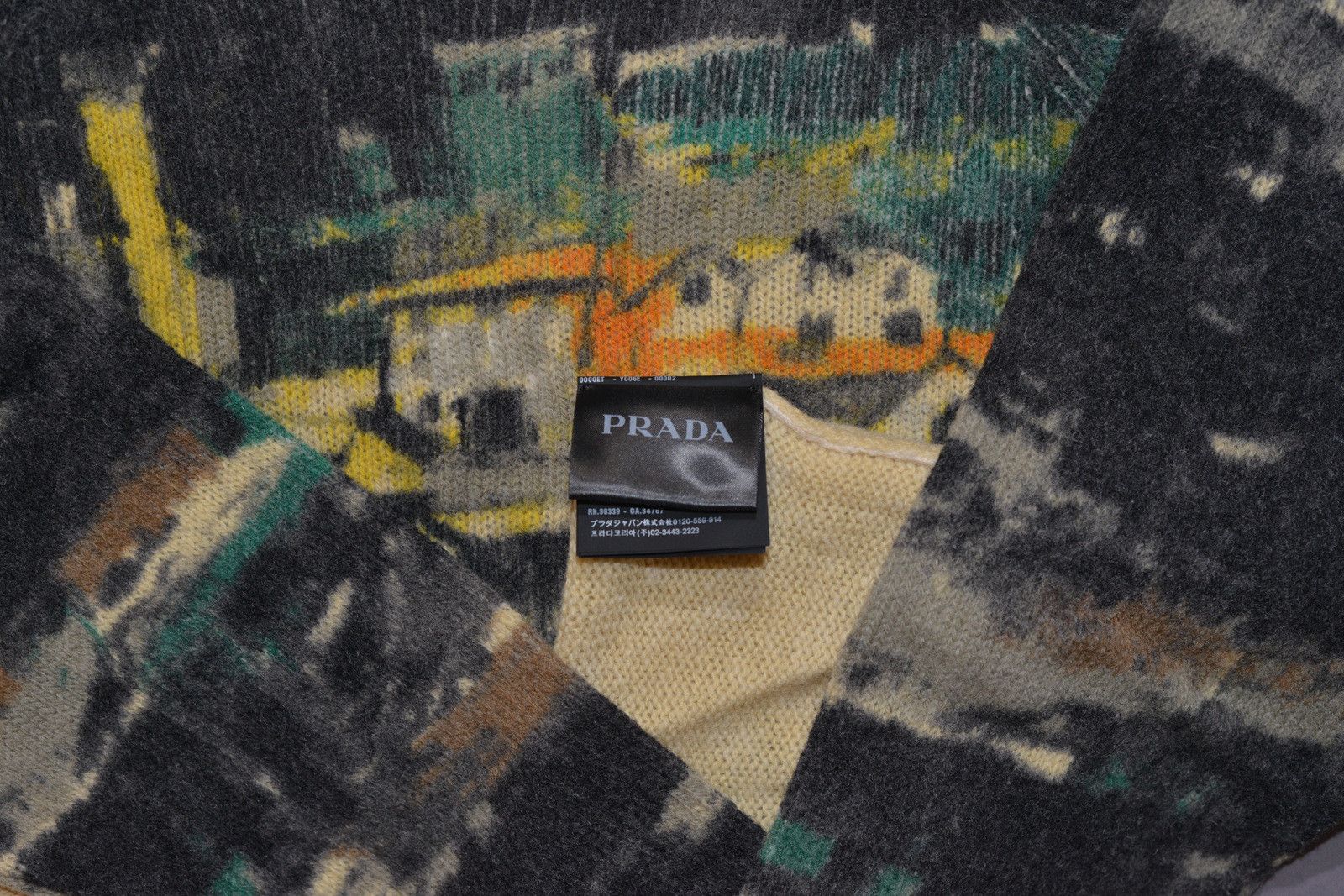 Prada Village Print Sweater Size US M / EU 48-50 / 2 - 3 Thumbnail