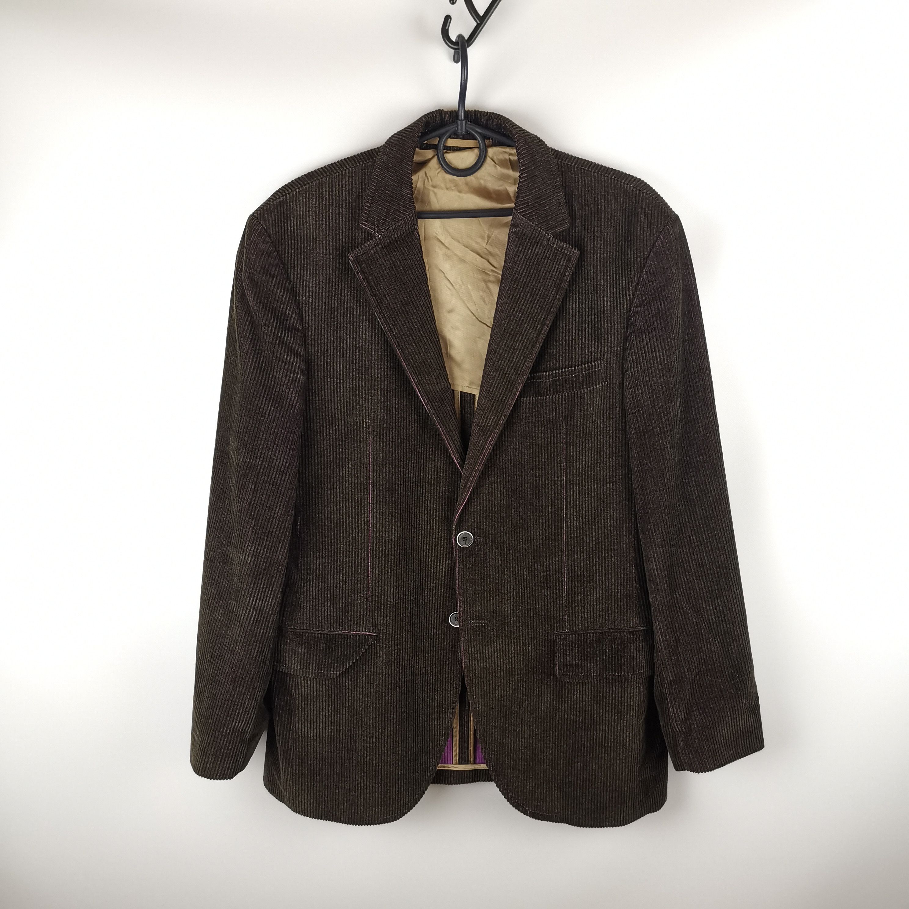 TONI GARD Toni Gard airweight brown corduroy classic blazer size 46 Size 46R - 1 Thumbnail