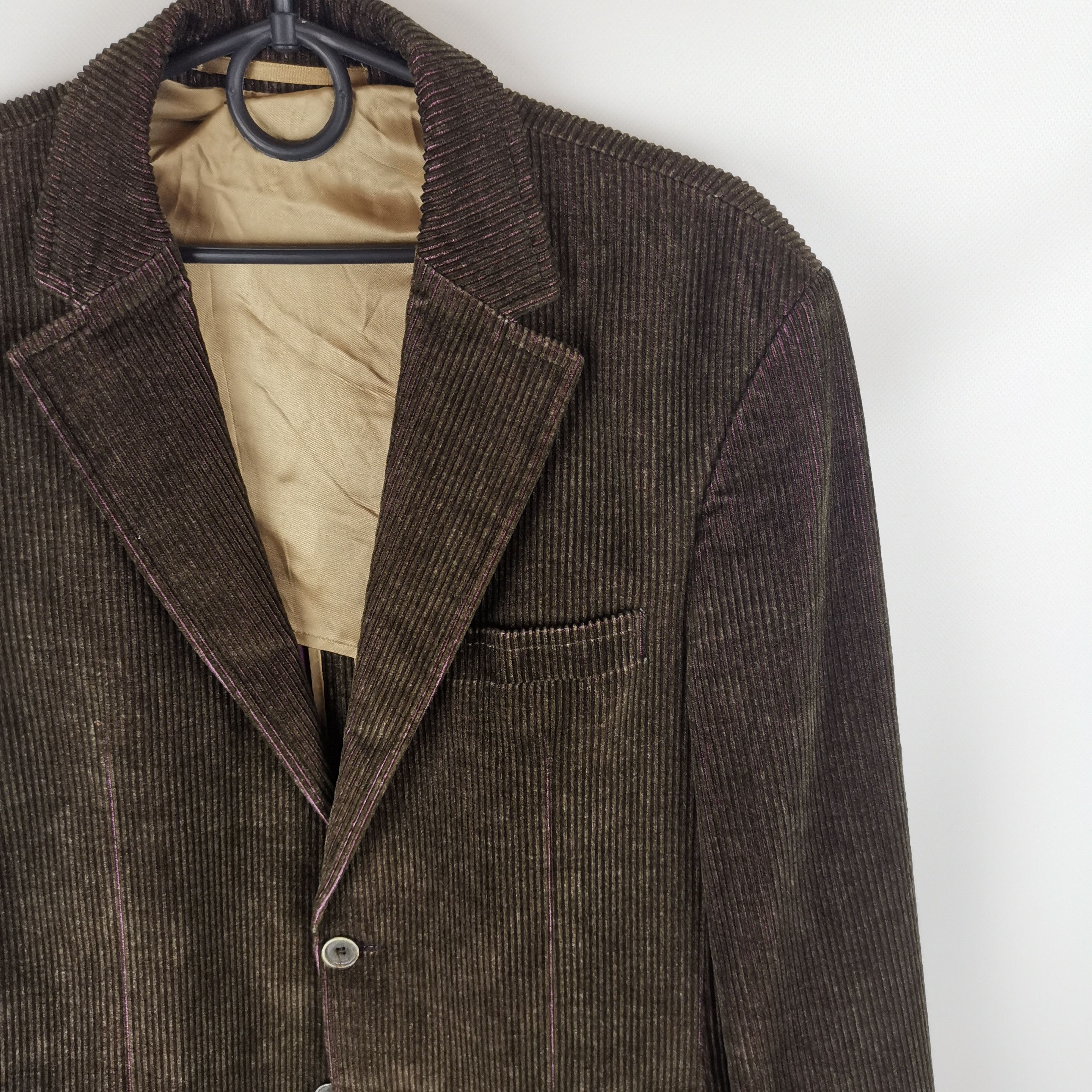 TONI GARD Toni Gard airweight brown corduroy classic blazer size 46 Size 46R - 3 Thumbnail