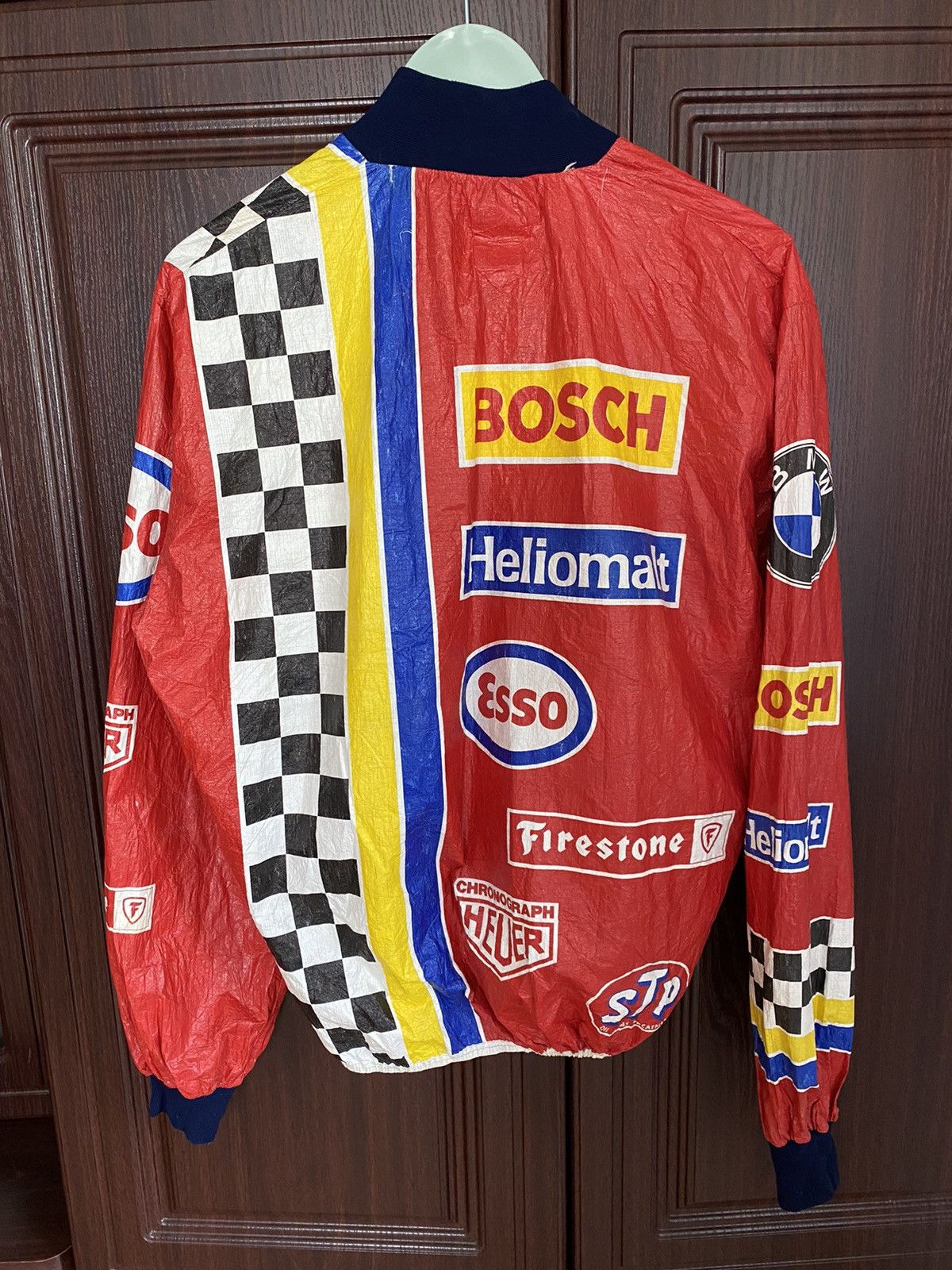 BMW Very Rare Vintage 1970s BMW Racing Jacket Bosch Mercedes Size US M / EU 48-50 / 2 - 6 Thumbnail