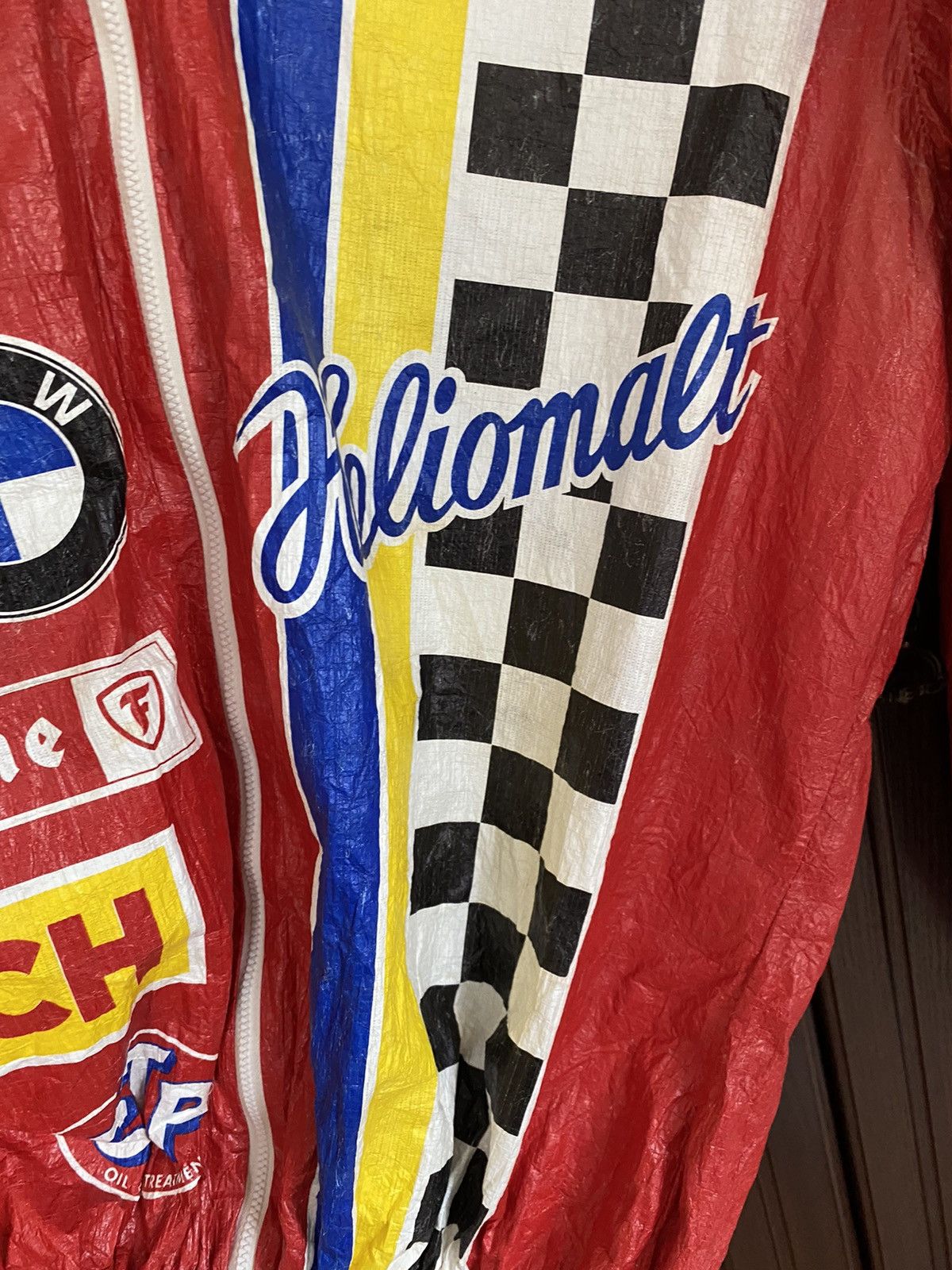BMW Very Rare Vintage 1970s BMW Racing Jacket Bosch Mercedes Size US M / EU 48-50 / 2 - 2 Thumbnail
