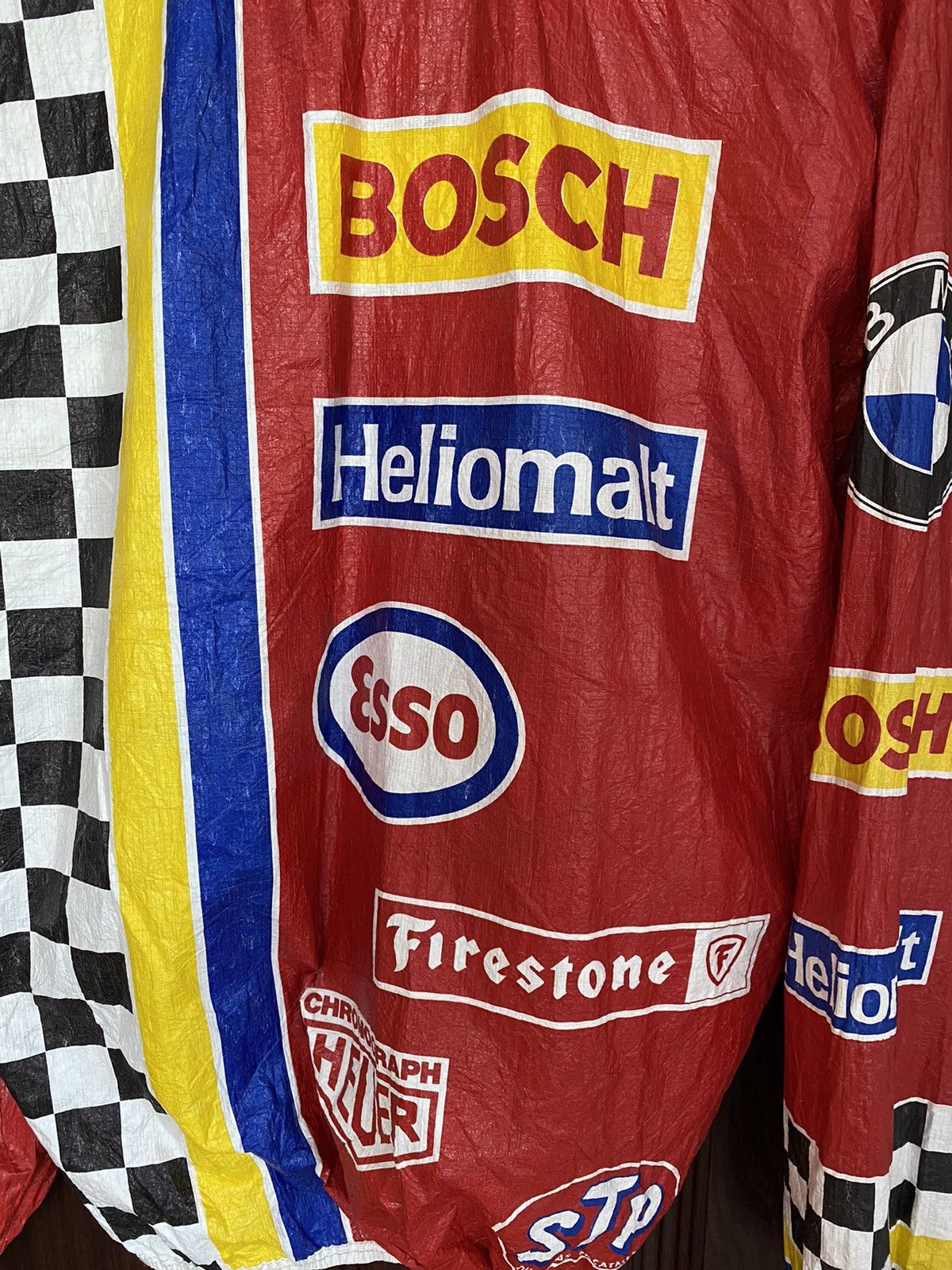 BMW Very Rare Vintage 1970s BMW Racing Jacket Bosch Mercedes Size US M / EU 48-50 / 2 - 7 Thumbnail